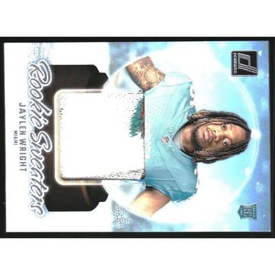 2024 Donruss Rookie Holiday Sweater #26 Jaylen Wright