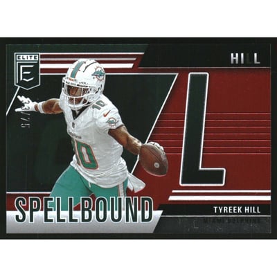 2024 Elite Spellbound Red #3 Tyreek Hill