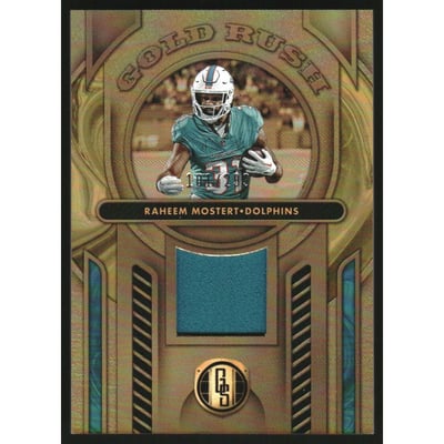 2024 Panini Gold Standard Gold Rush Jerseys #20 Raheem Mostert