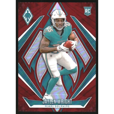 2024 Panini Phoenix Red #199 Jaylen Wright