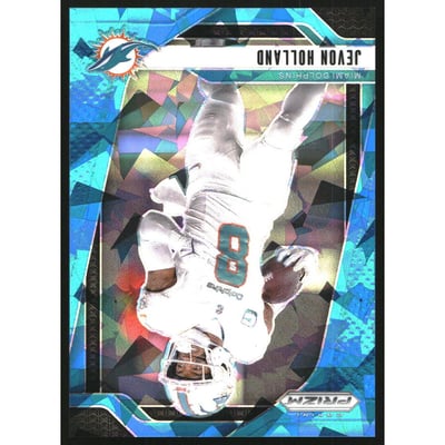 2024 Panini Prizm Prizms Blue Ice #180 Jevon Holland