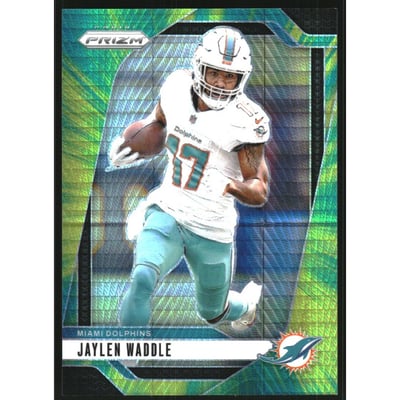 2024 Panini Prizm Prizms Hyper #178 Jaylen Waddle
