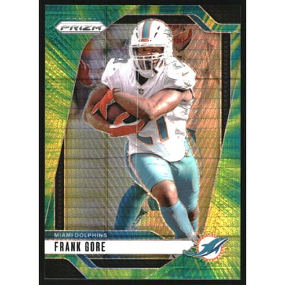 2024 Panini Prizm Prizms Hyper #184 Frank Gore
