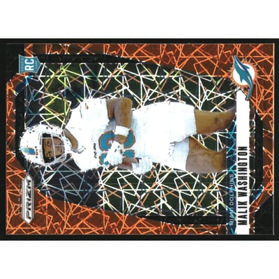 2024 Panini Prizm Prizms Lazer #371 Malik Washington