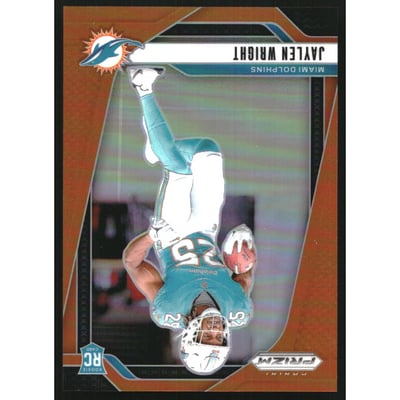 2024 Panini Prizm Prizms Orange #348 Jaylen Wright