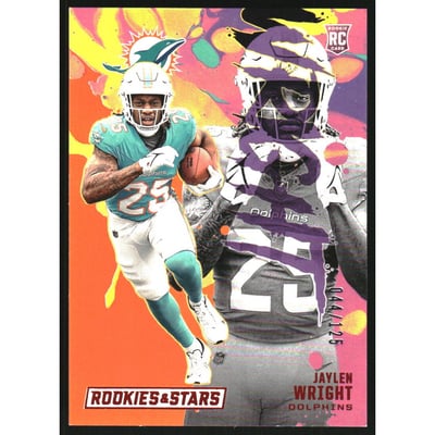 2024 Rookies and Stars Rookie Exclusive Orange #26 Jaylen Wright