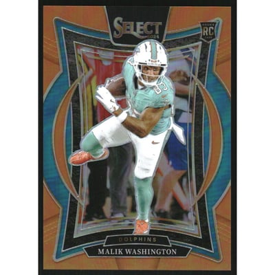 2024 Select Prizm Orange #71 Malik Washington