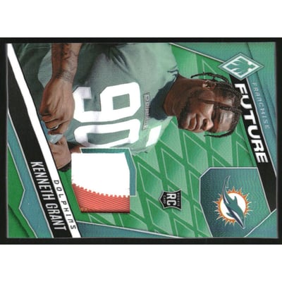 2025 Panini Phoenix Franchise Future Material Green #20 Kenneth Grant