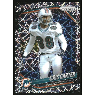 2025 Panini Prizm Prizms Lazer #214 Cris Carter