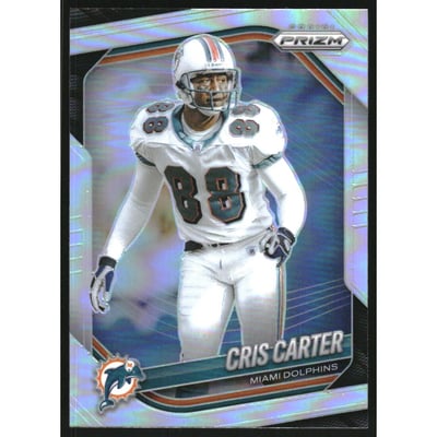 2025 Panini Prizm Prizms Silver #214 Cris Carter