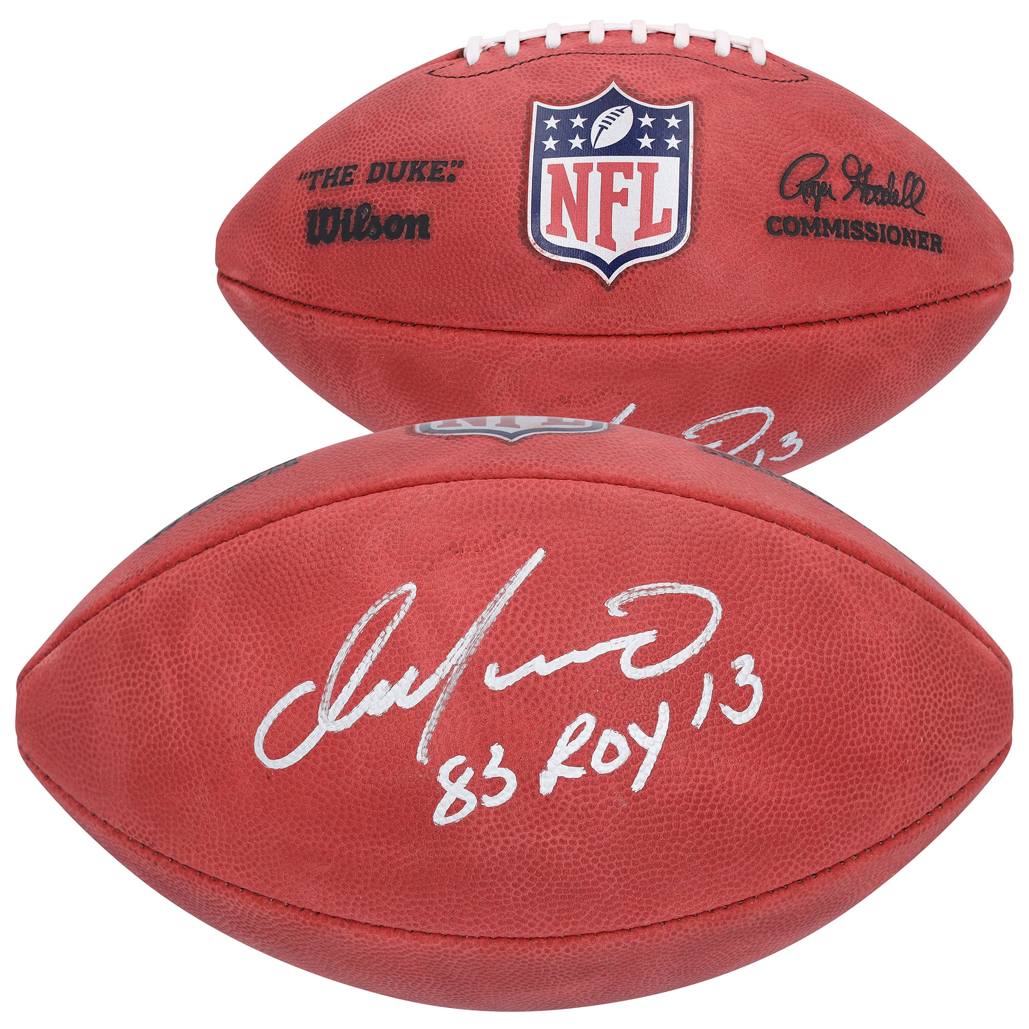 Dan Marino Miami Dolphins Autographed Duke Full Color Football with "83 ROY" Inscription