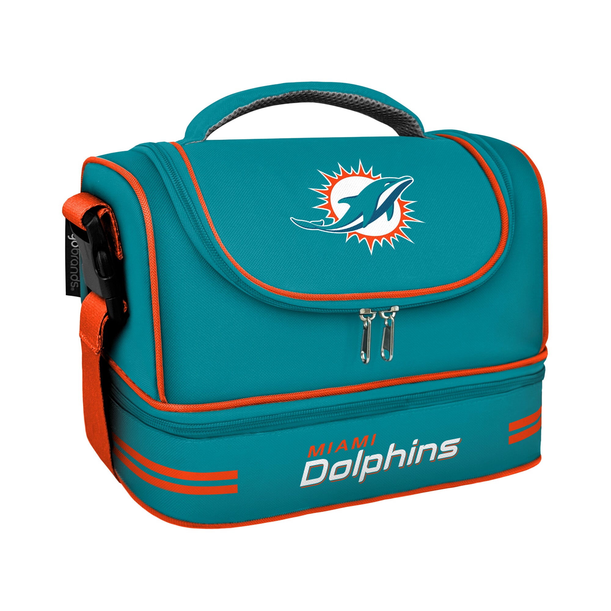 Logo Brands Miami Dolphins Lunch Cooler