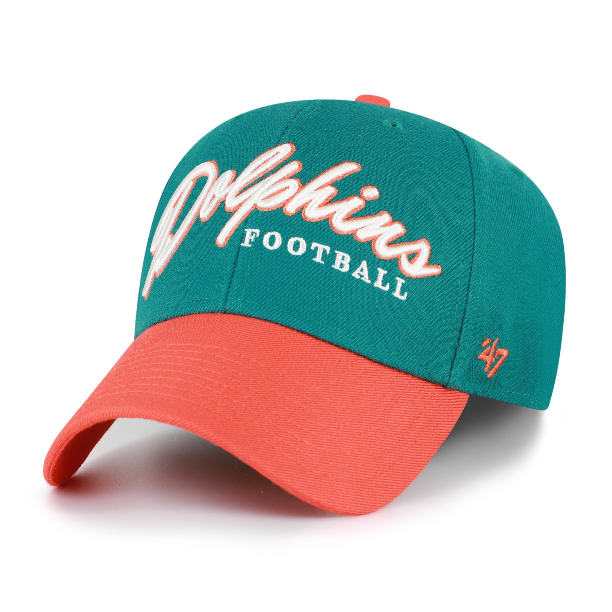 Casquette ajustable homme '47 Aqua Miami Dolphins Throwback MVP