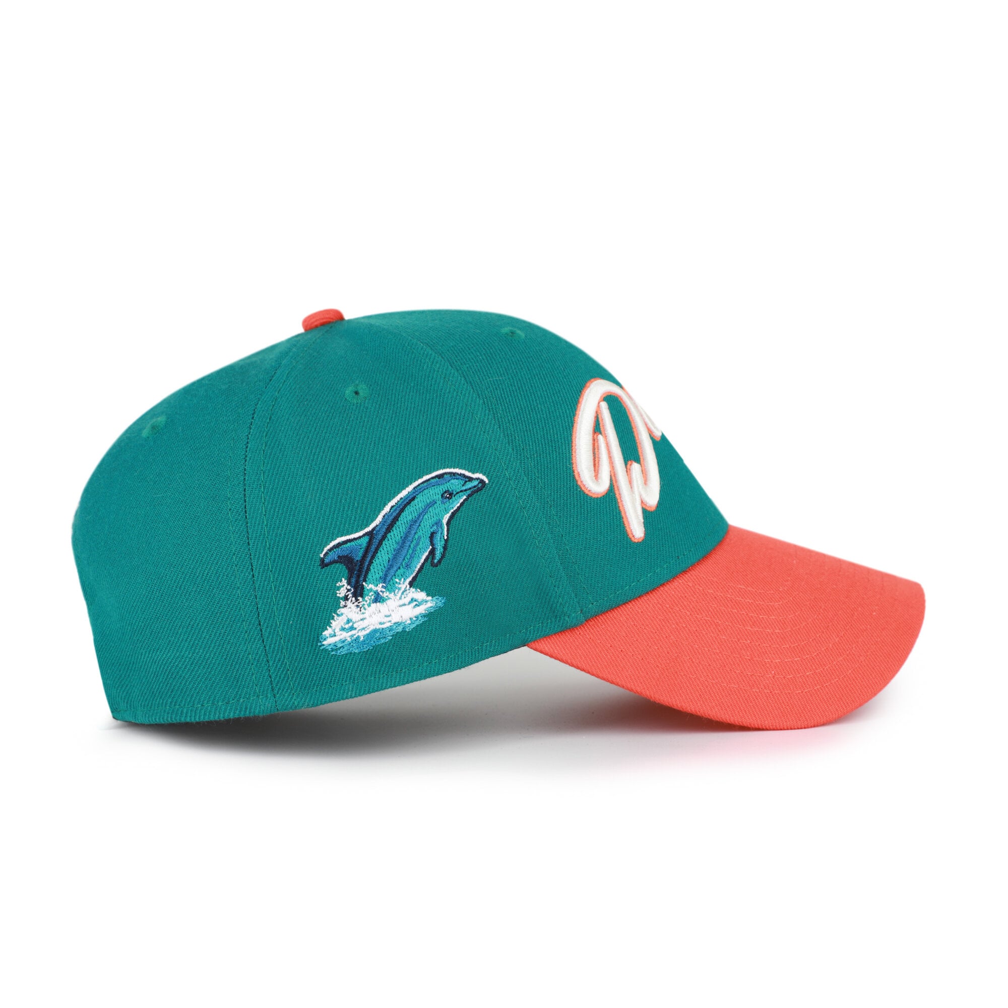 Casquette ajustable homme '47 Aqua Miami Dolphins Throwback MVP