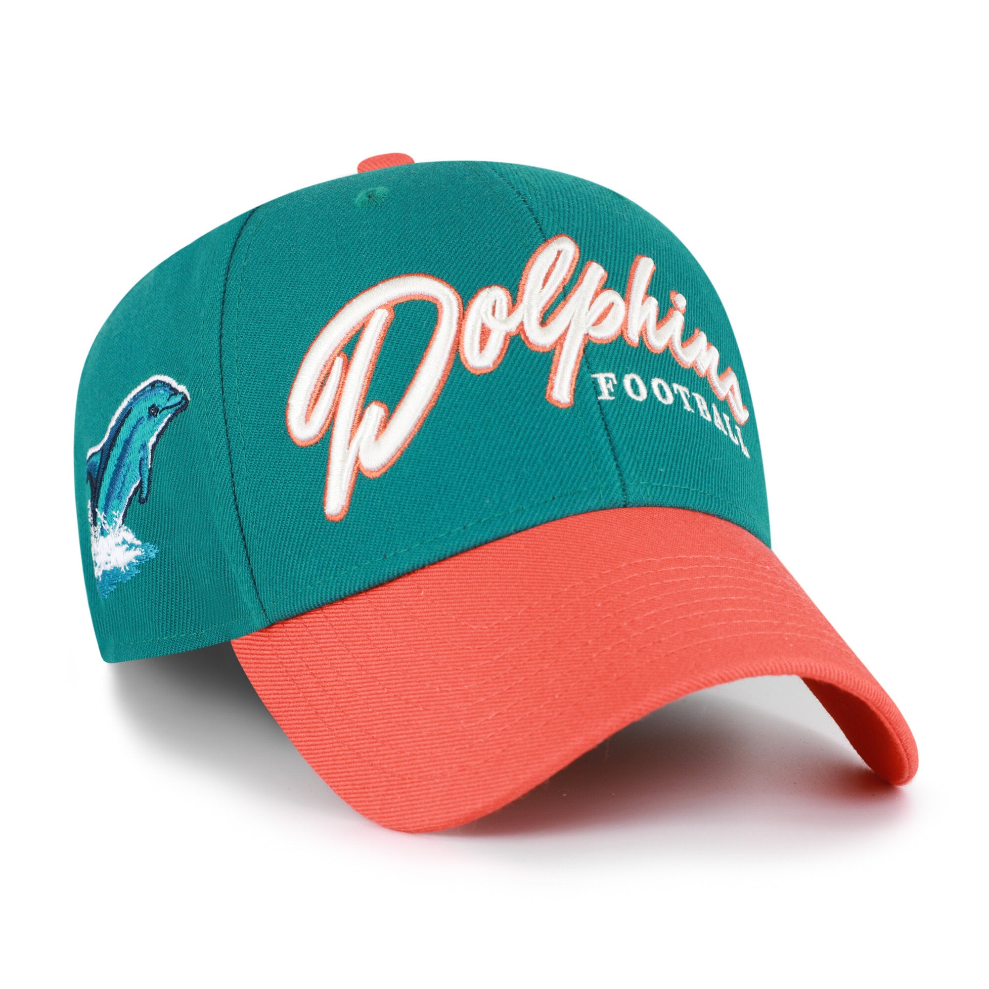 Casquette ajustable homme '47 Aqua Miami Dolphins Throwback MVP