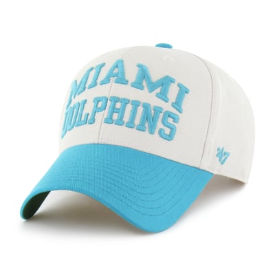 Miami Dolphins '47 Broke Line MVP Adjustable Hat - Bone