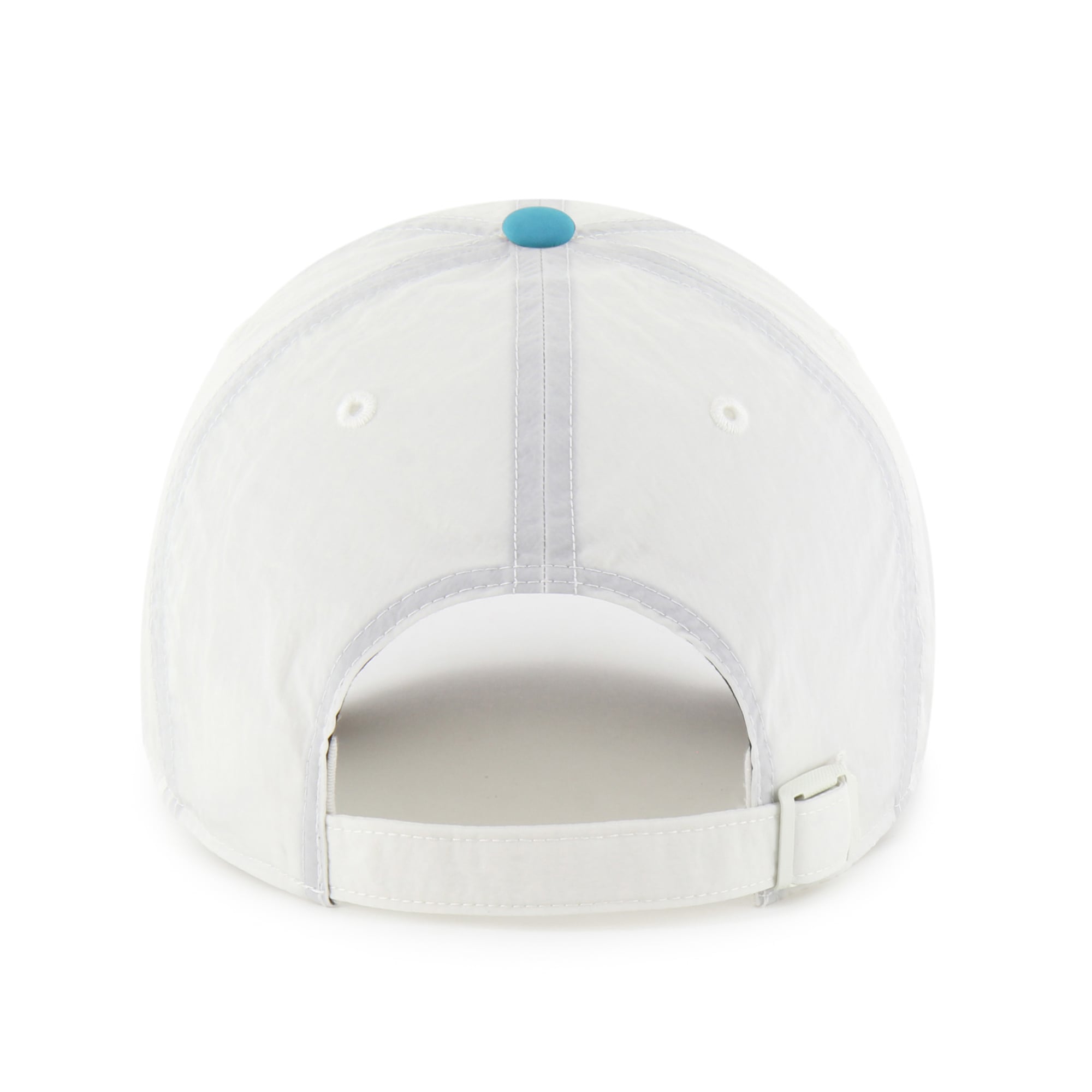 Men's '47 Cream Miami Dolphins Modernia Clean Up Adjustable Hat
