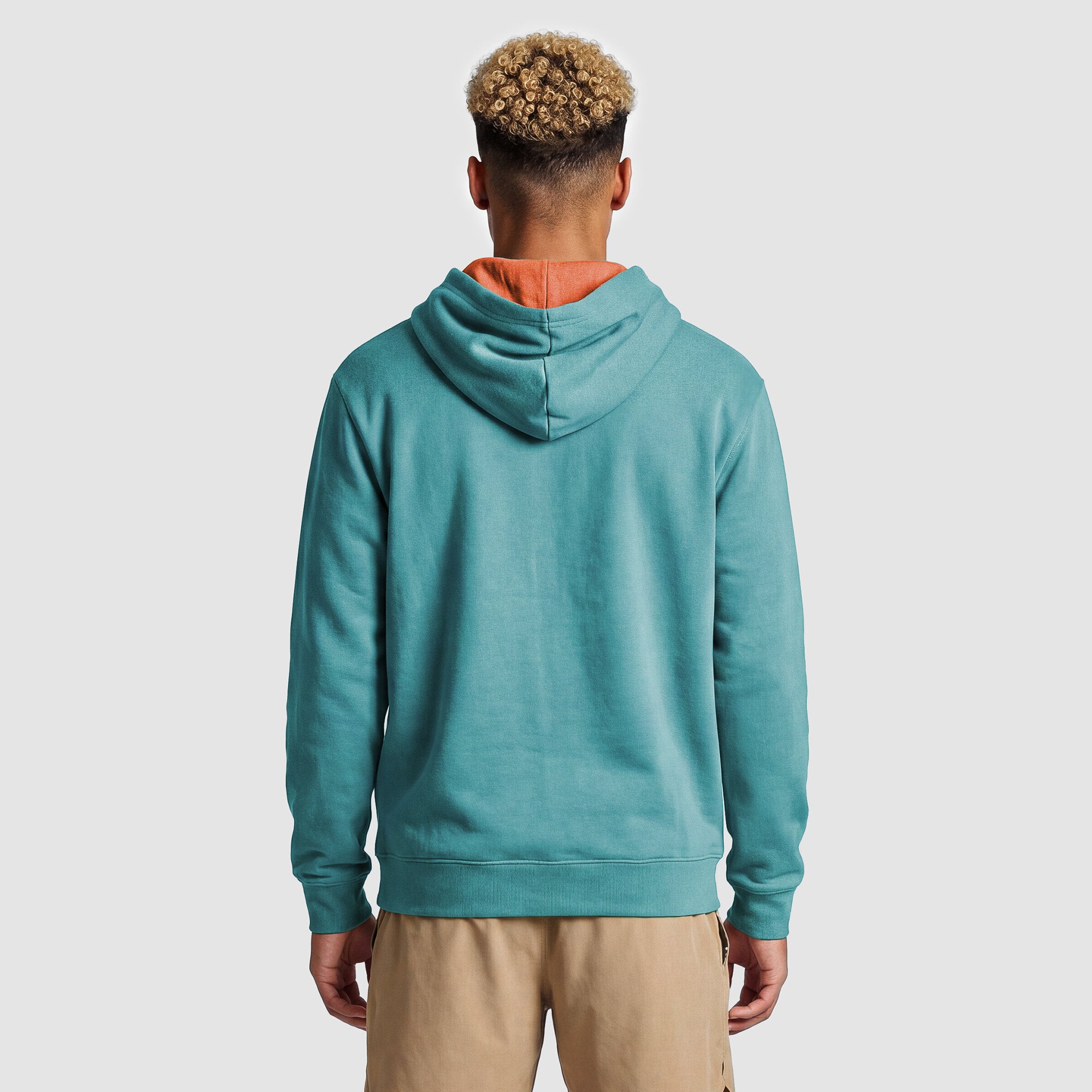 Sweat à capuche zippé Champion Aqua/Orange Miami Dolphins pour homme