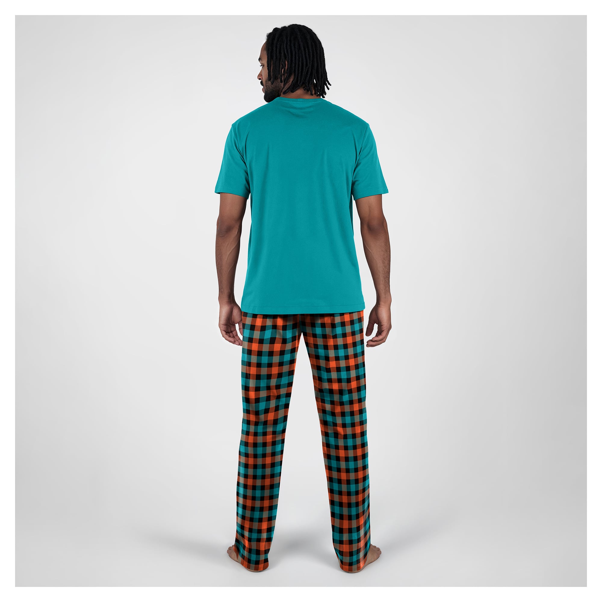 Men's Concepts Sport Aqua Miami Dolphins Big & Tall Highland Sleep Set