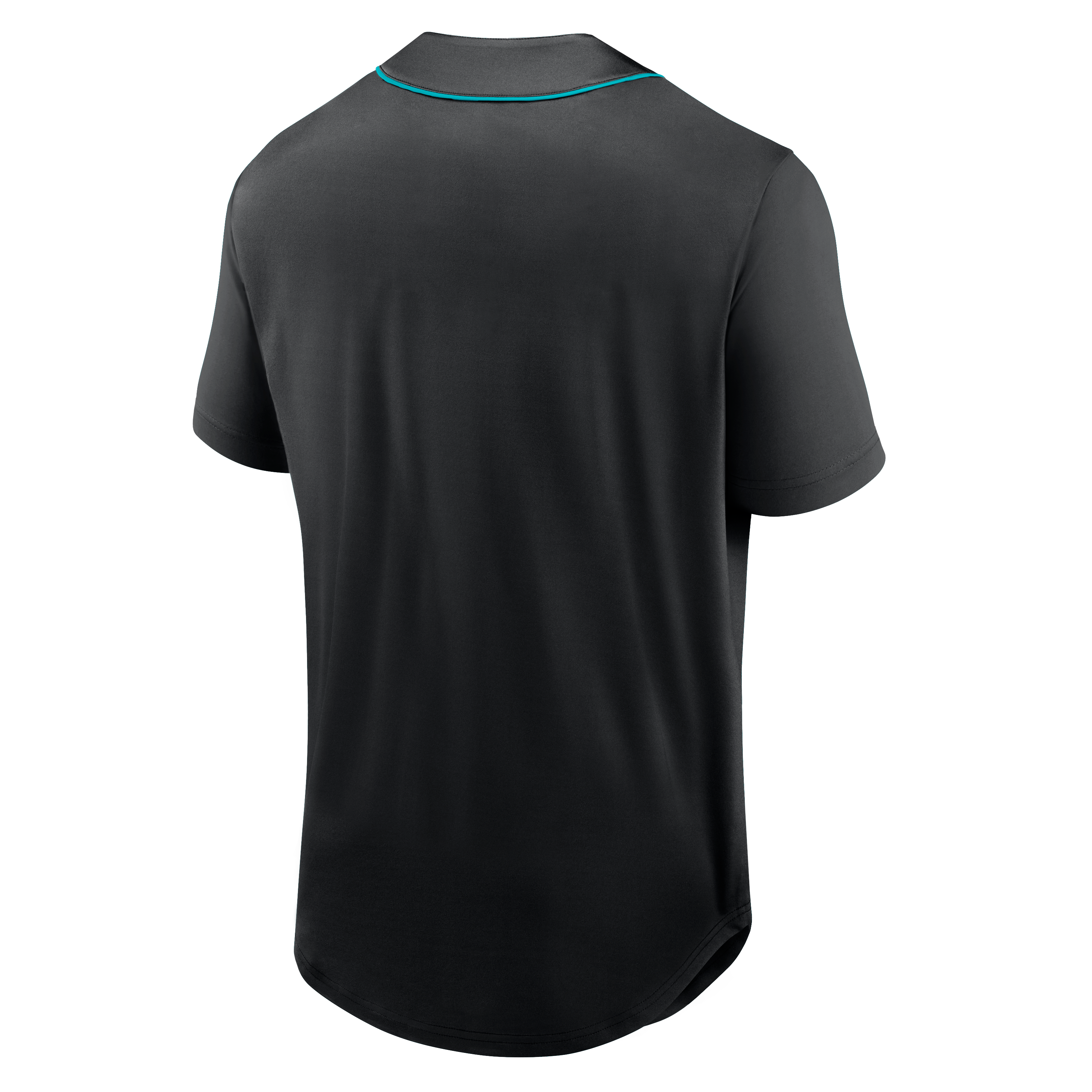 Men's Fanatics Black Miami Dolphins After Hours Button-Up Baseball Top
