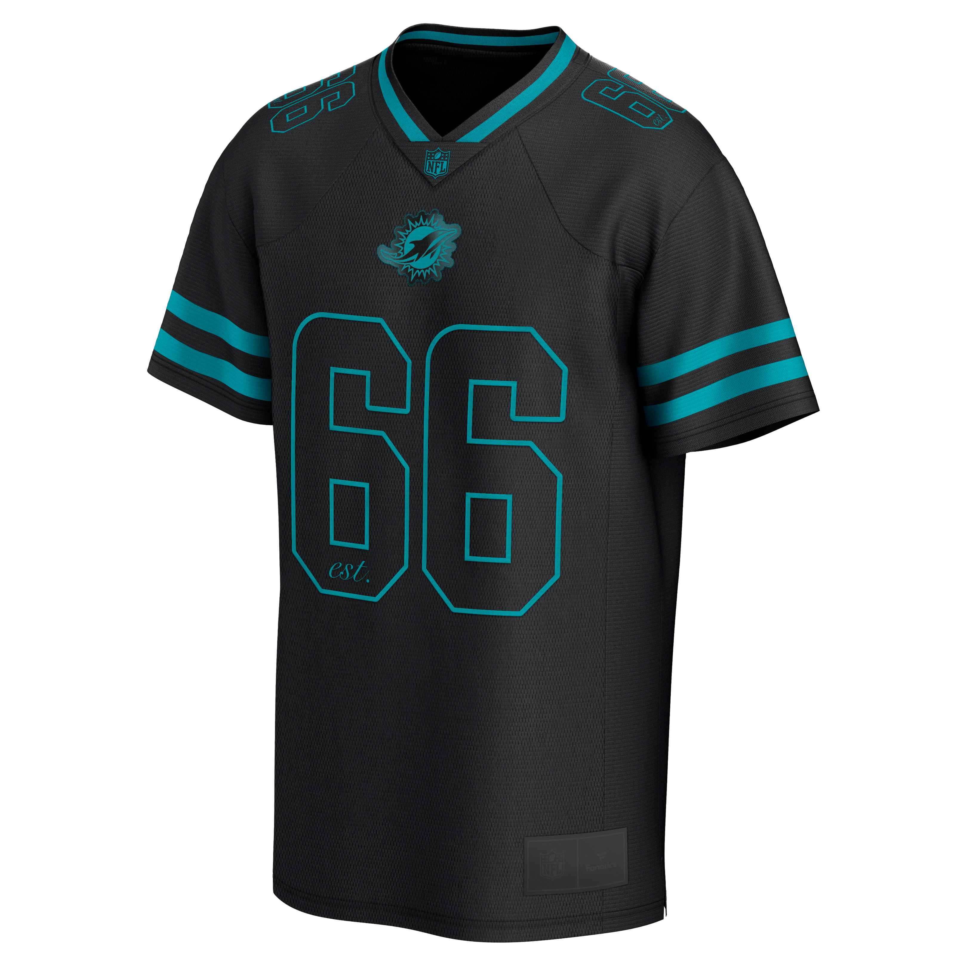 Maillot de sport en maille pour homme Fanatics Black Miami Dolphins After Hours