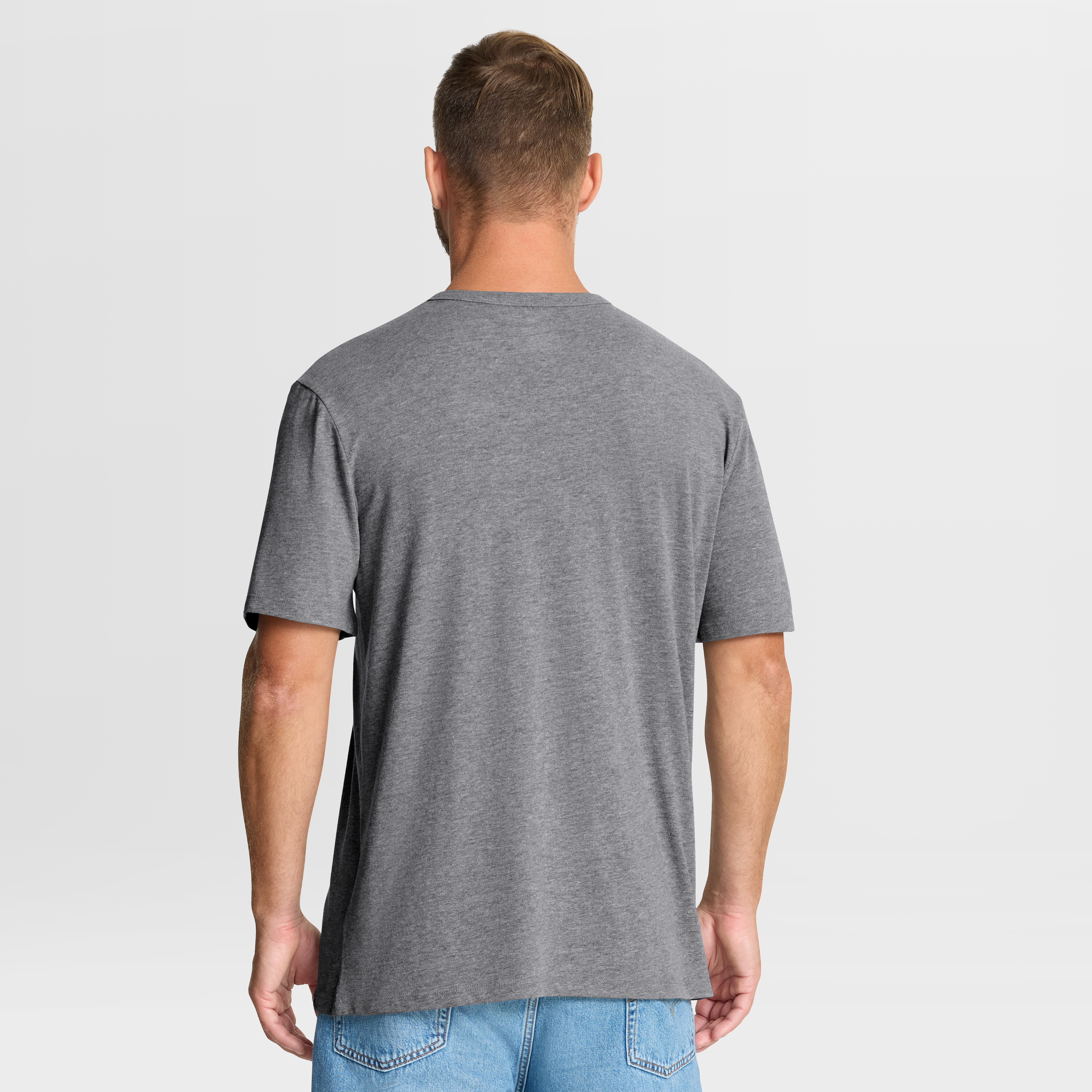 T-shirt homme Fanatics Heather Gray Miami Dolphins Tribute Direct Handoff Tri-Blend