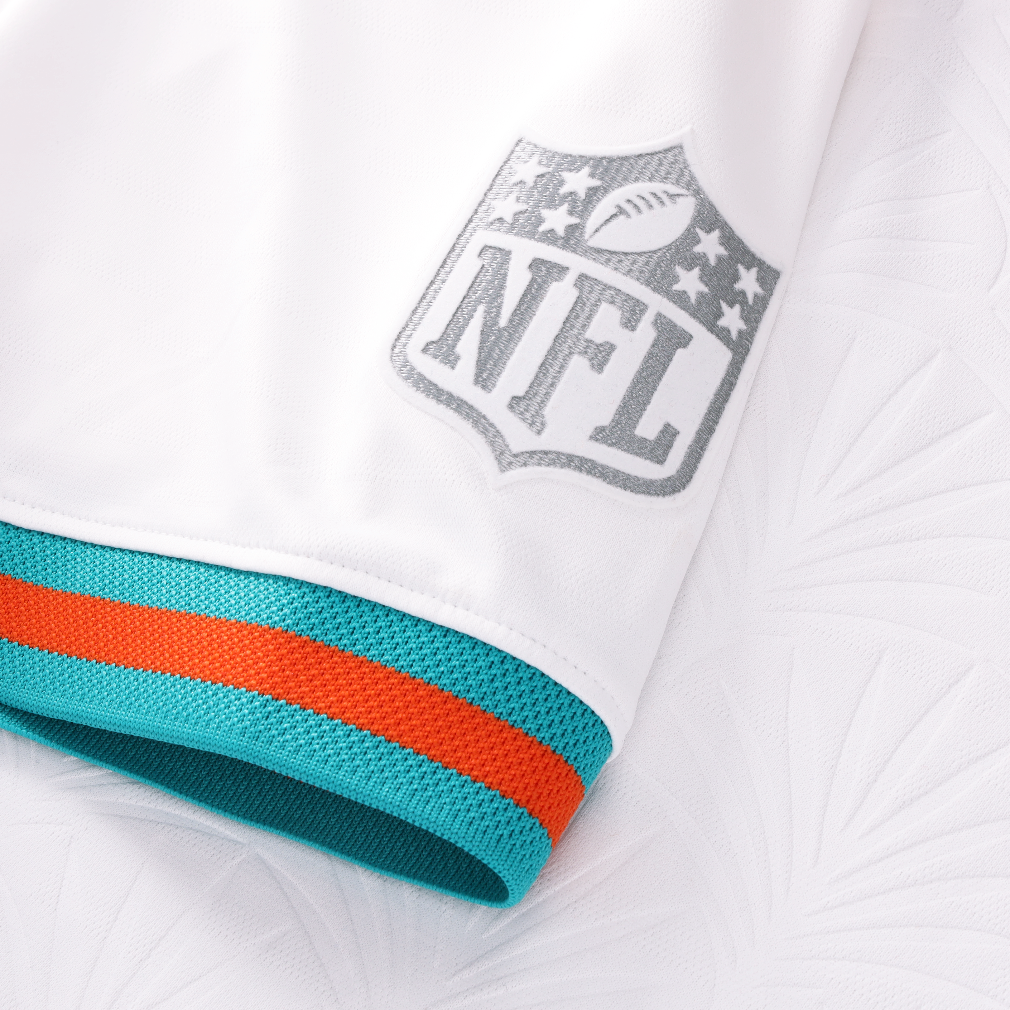 Men's Fanatics White Miami Dolphins Football x V-Neck Fan Top