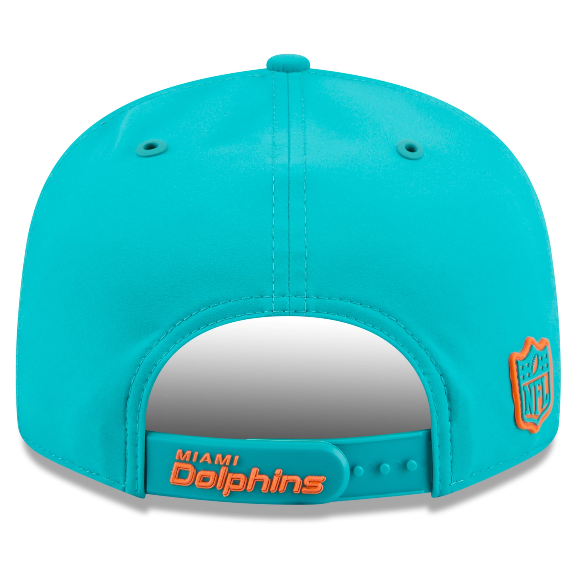 Men's New Era Aqua Miami Dolphins 2026 Sideline 9FIFTY Snapback Hat