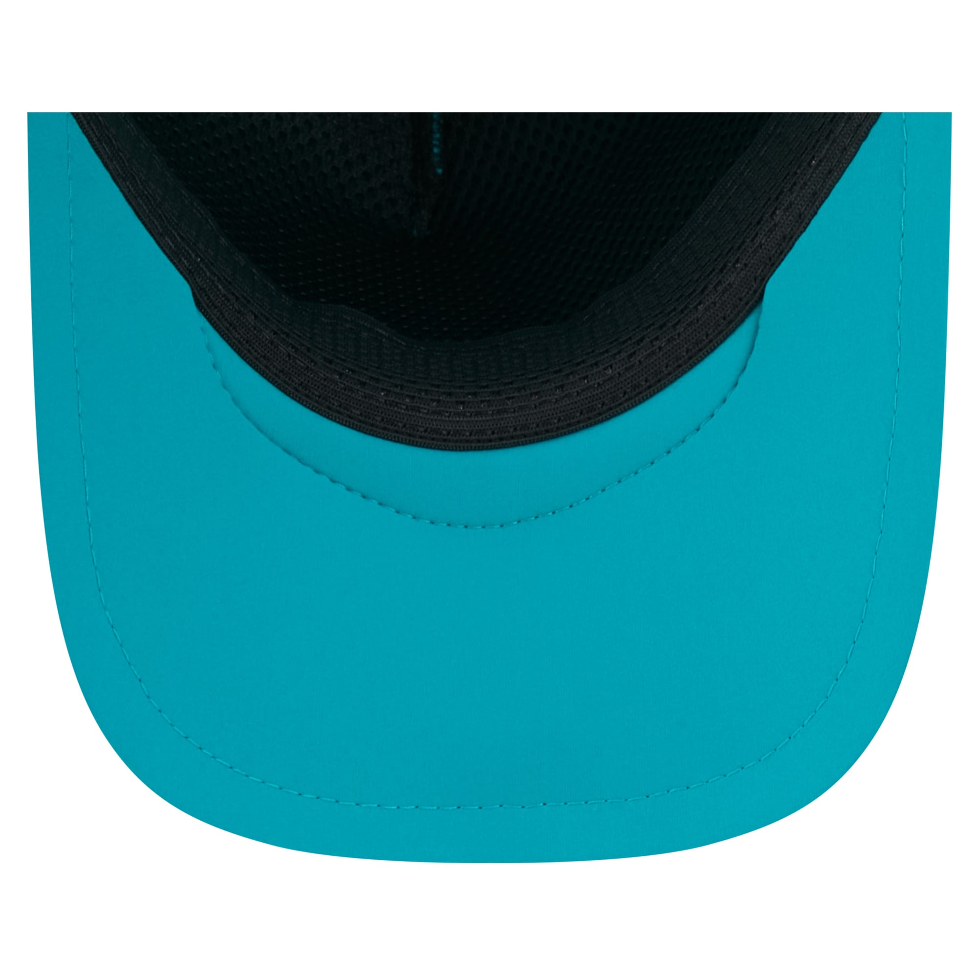 Men's New Era Aqua Miami Dolphins 2026 Sideline Apex 9FORTY Adjustable Trucker Hat