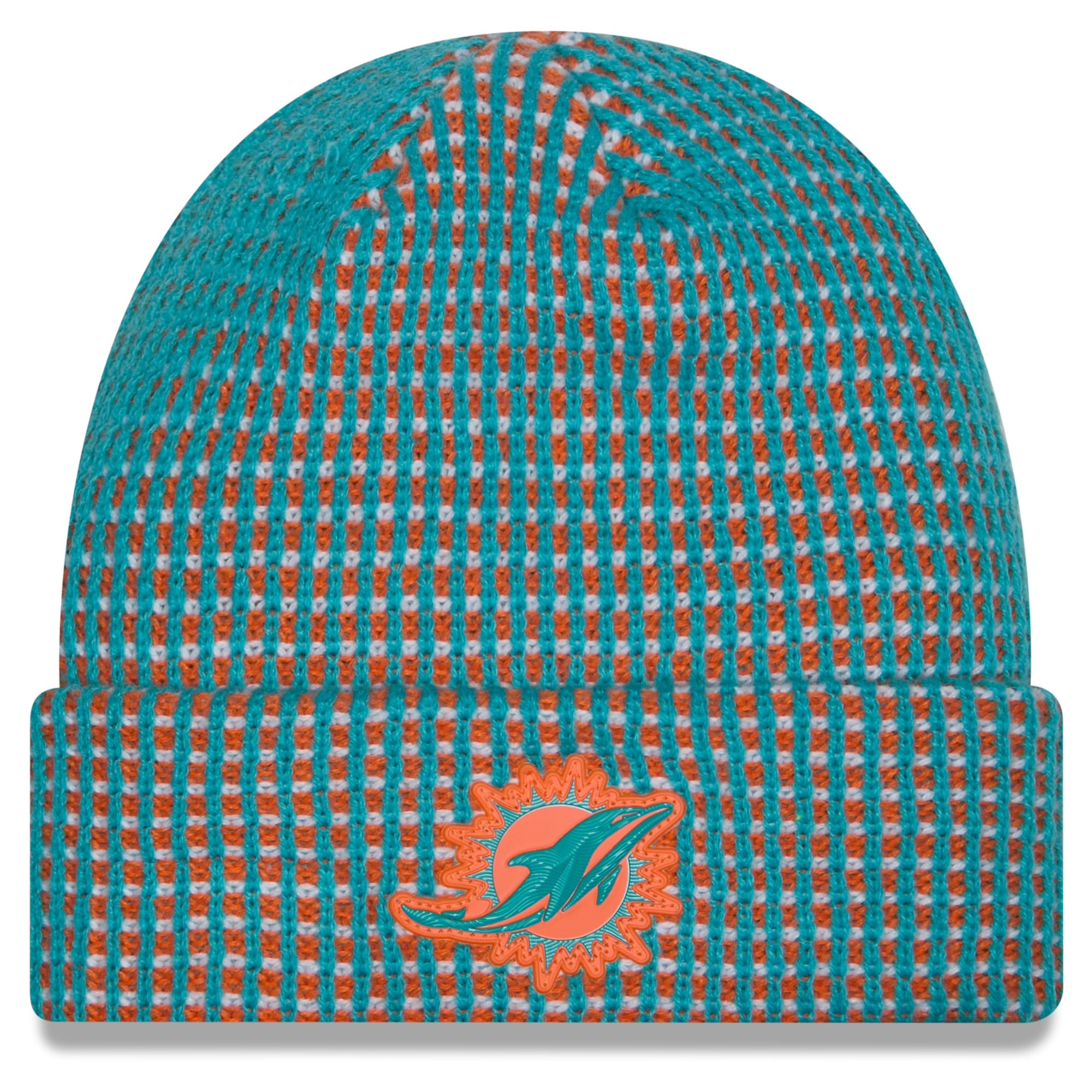 Bonnet à revers New Era Aqua Miami Dolphins 2026 pour homme