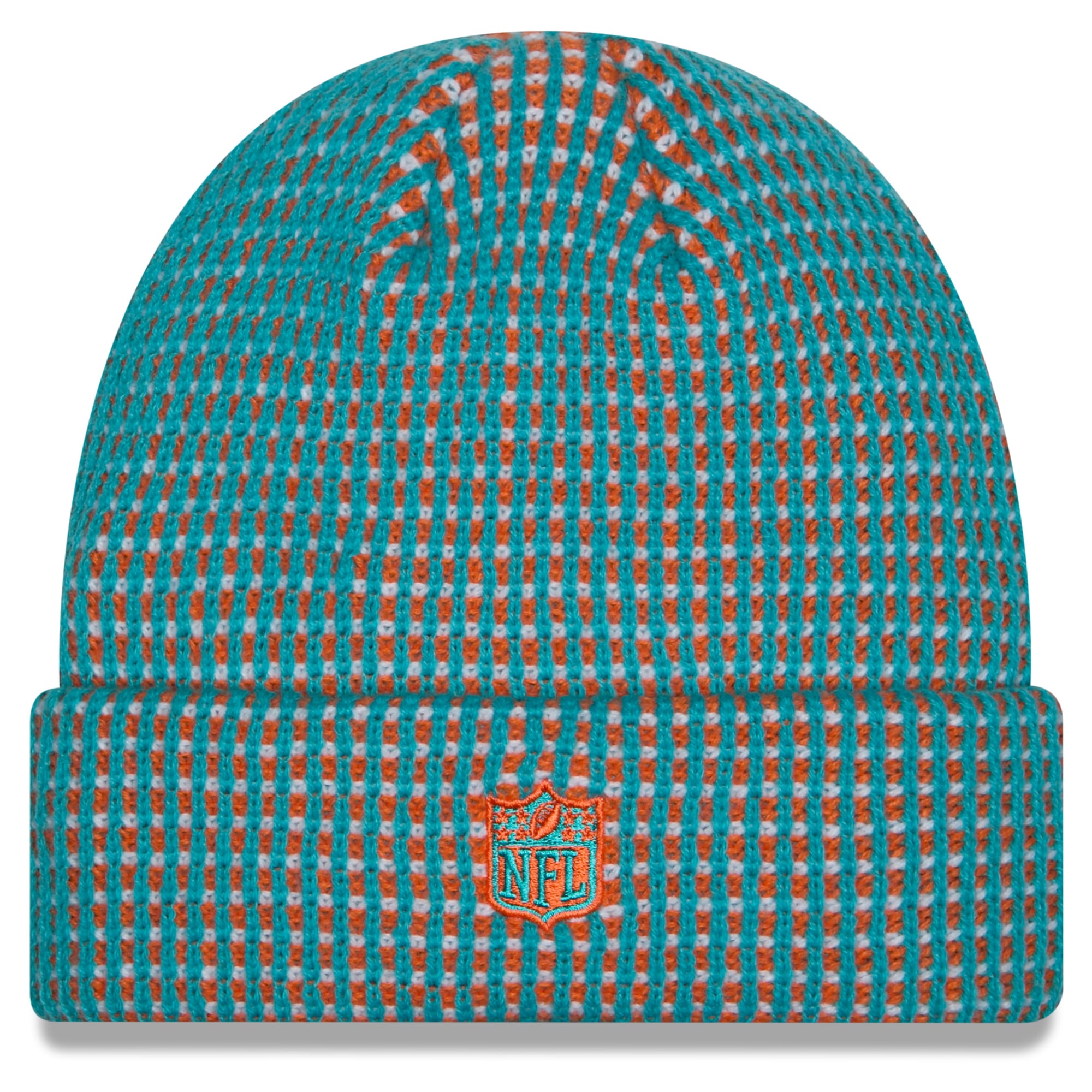 Bonnet à revers New Era Aqua Miami Dolphins 2026 pour homme