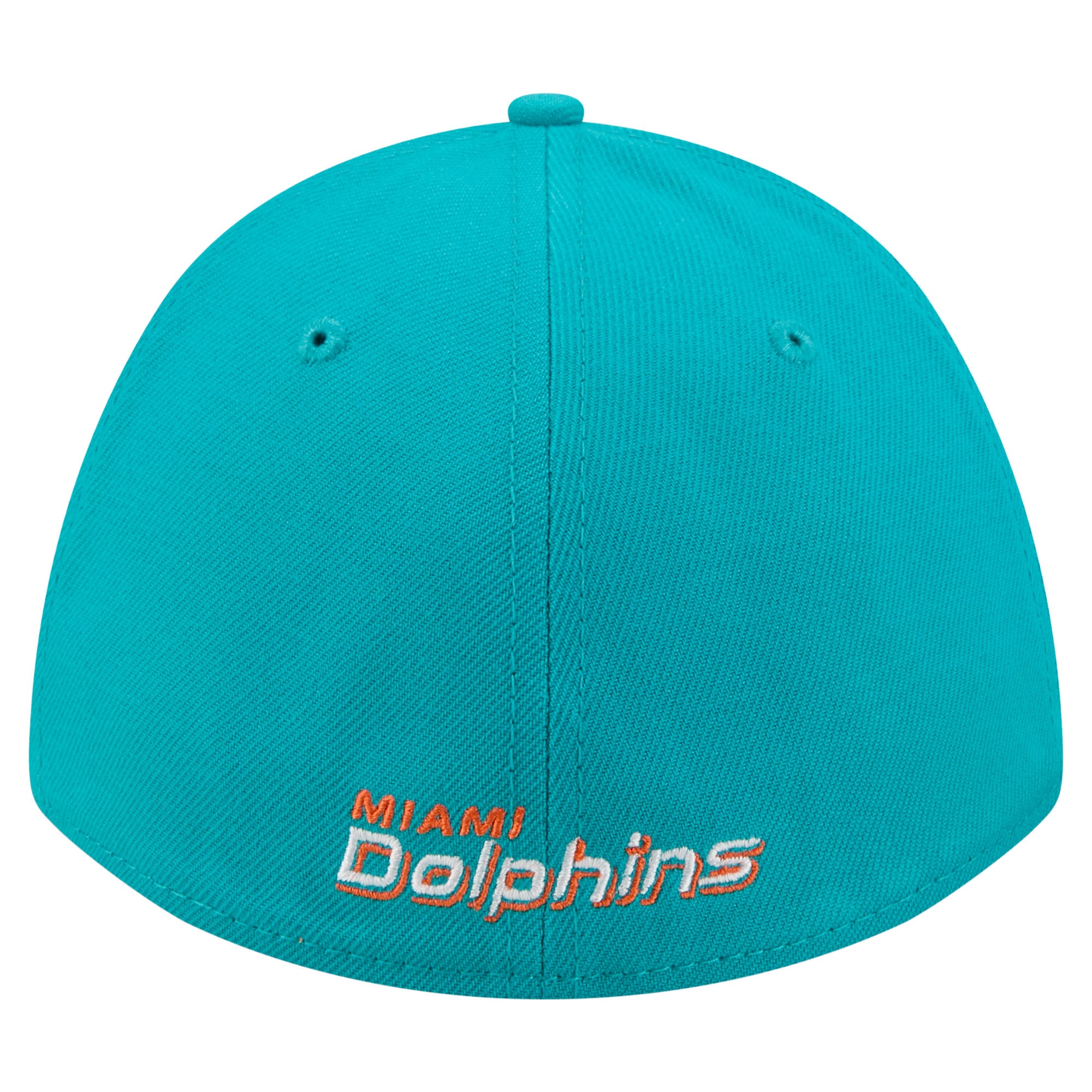 Men's New Era Aqua Miami Dolphins 39THIRTY M-Crown A-Frame Stretch Hat