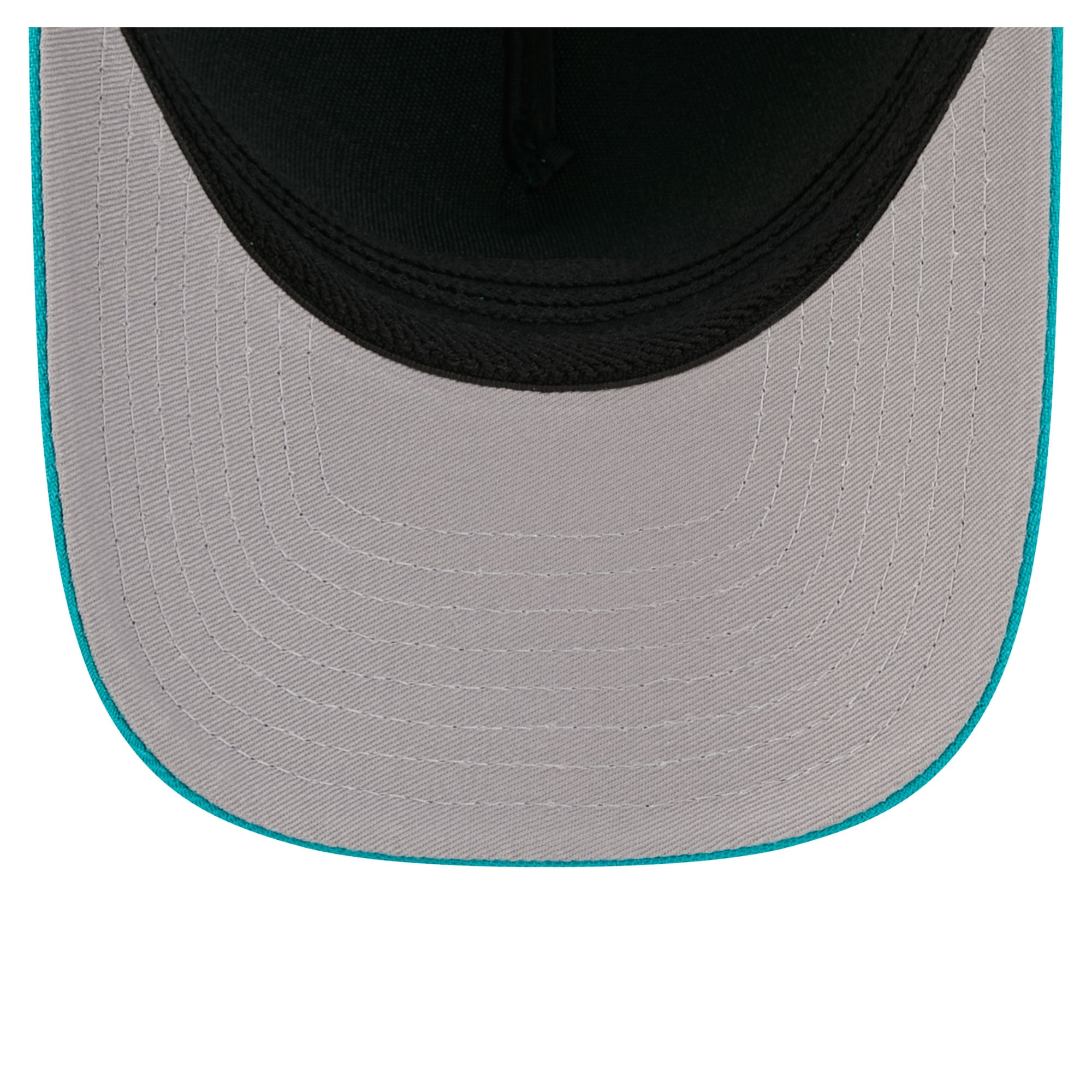 Men's New Era Aqua Miami Dolphins 39THIRTY M-Crown A-Frame Stretch Hat
