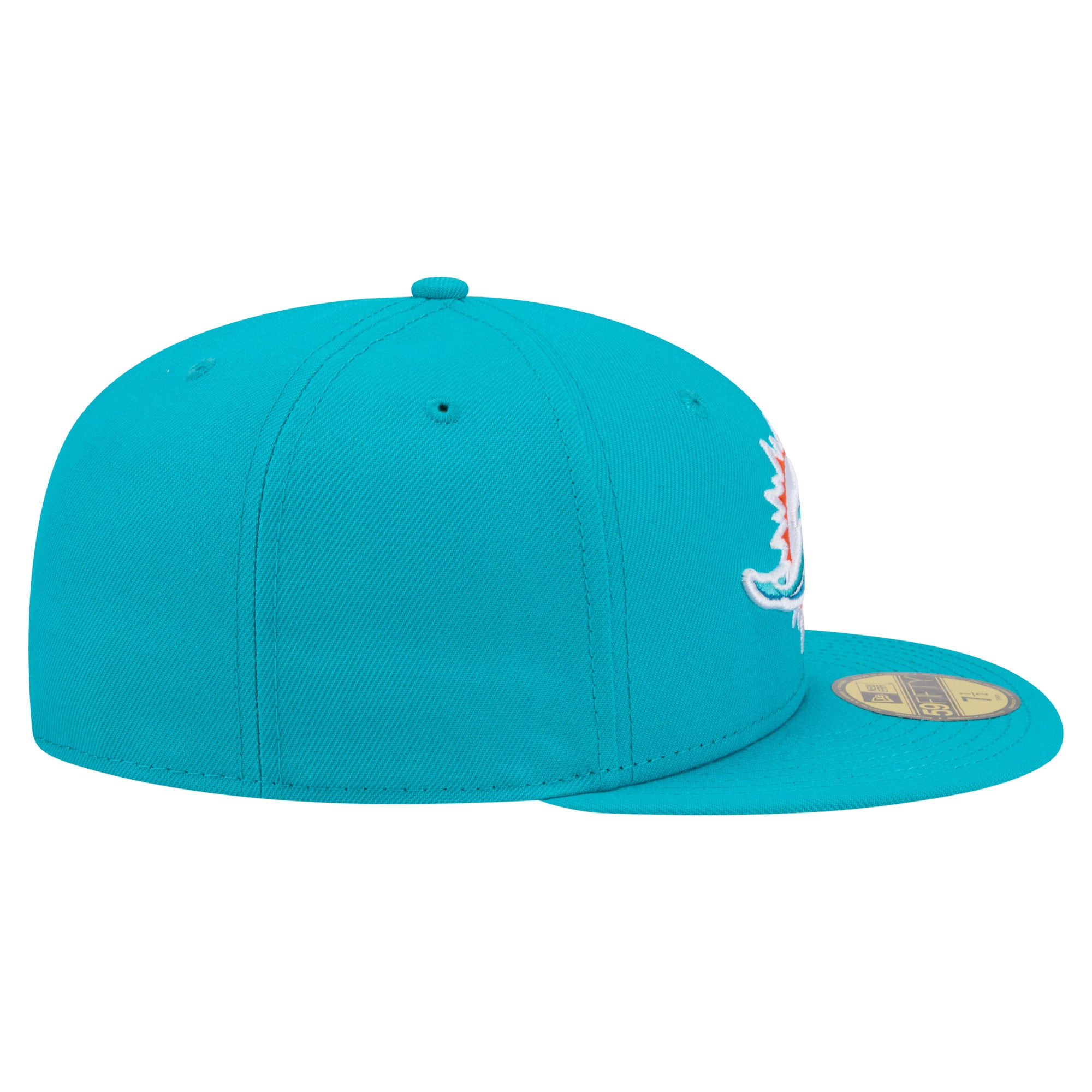 Men's New Era Aqua Miami Dolphins 59FIFTY Fitted Hat