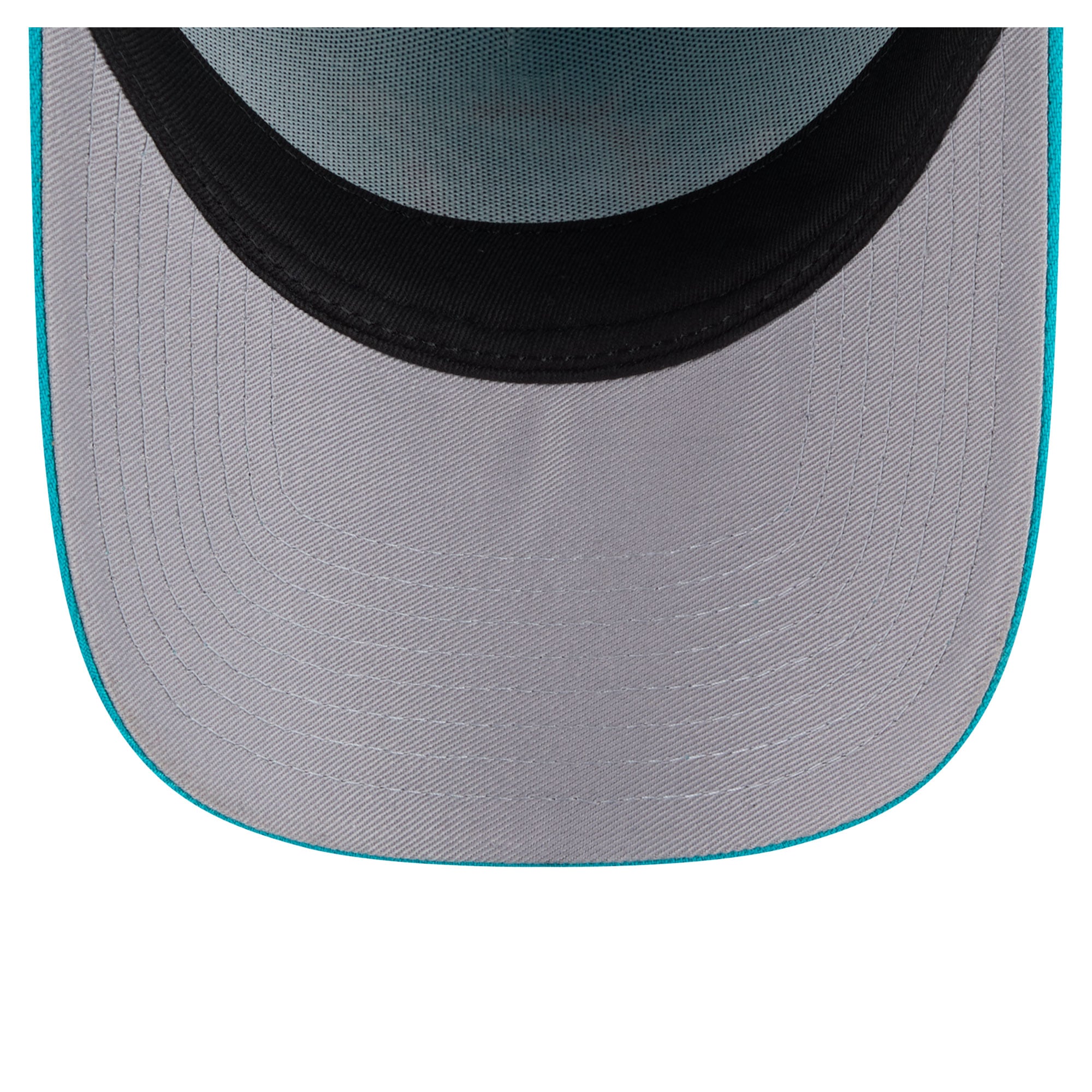 Casquette ajustée New Era Aqua Miami Dolphins A-Frame 59FORTY pour homme