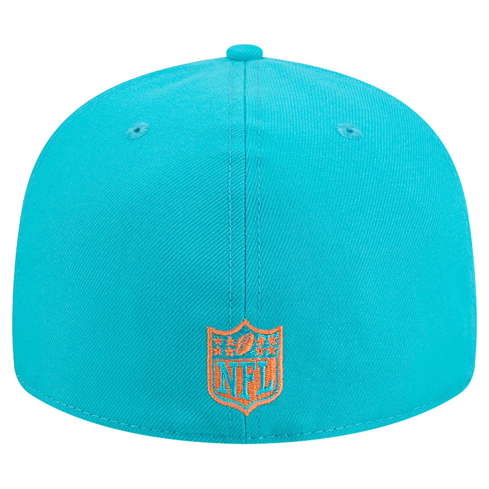 Men's New Era Aqua Miami Dolphins City Pin 59FIFTY Fitted Hat