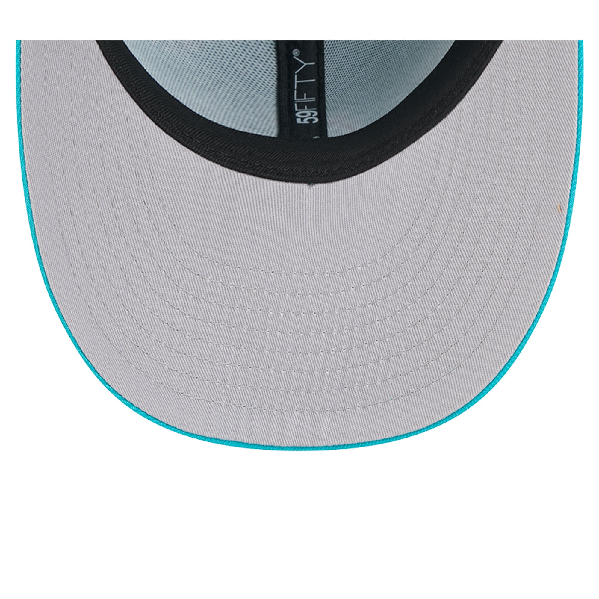 Men's New Era Aqua Miami Dolphins City Pin 59FIFTY Fitted Hat