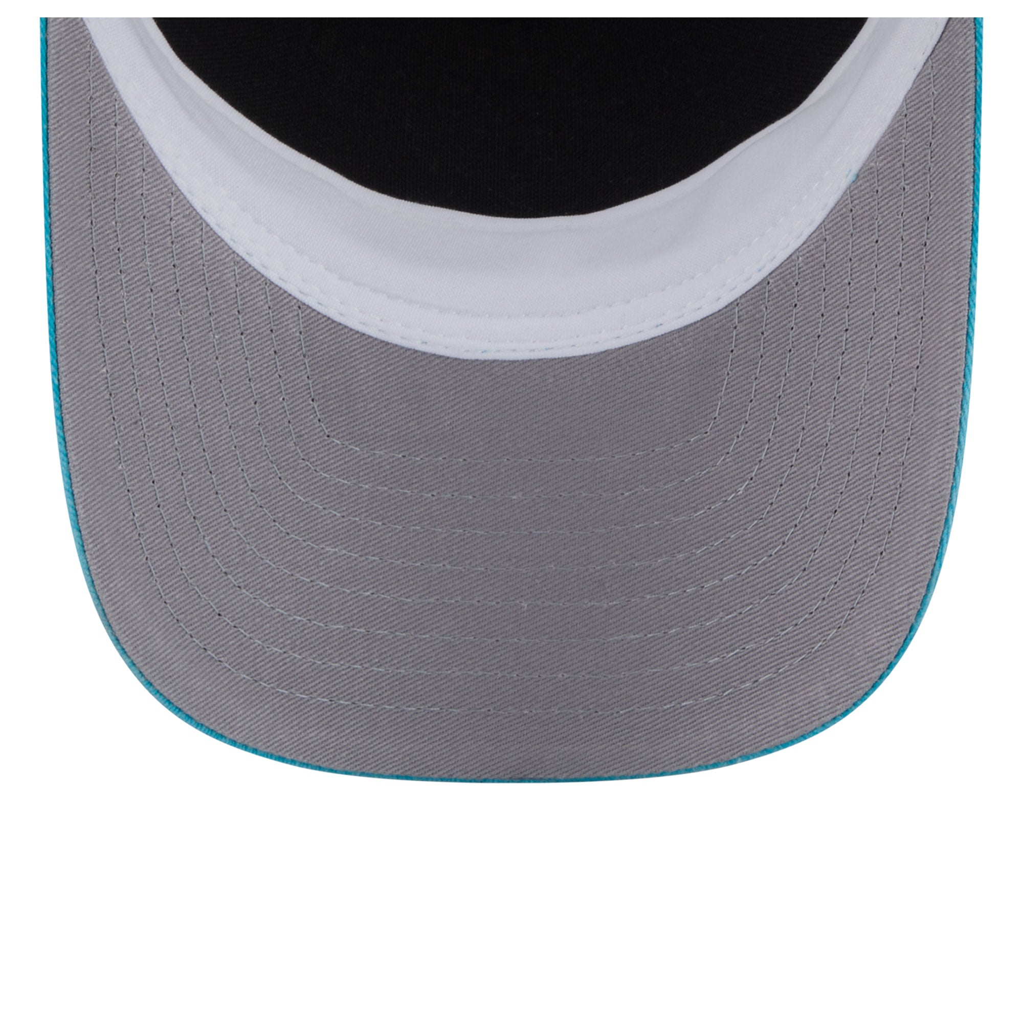 Casquette trucker ajustable New Era Aqua Miami Dolphins 9FORTY pour homme