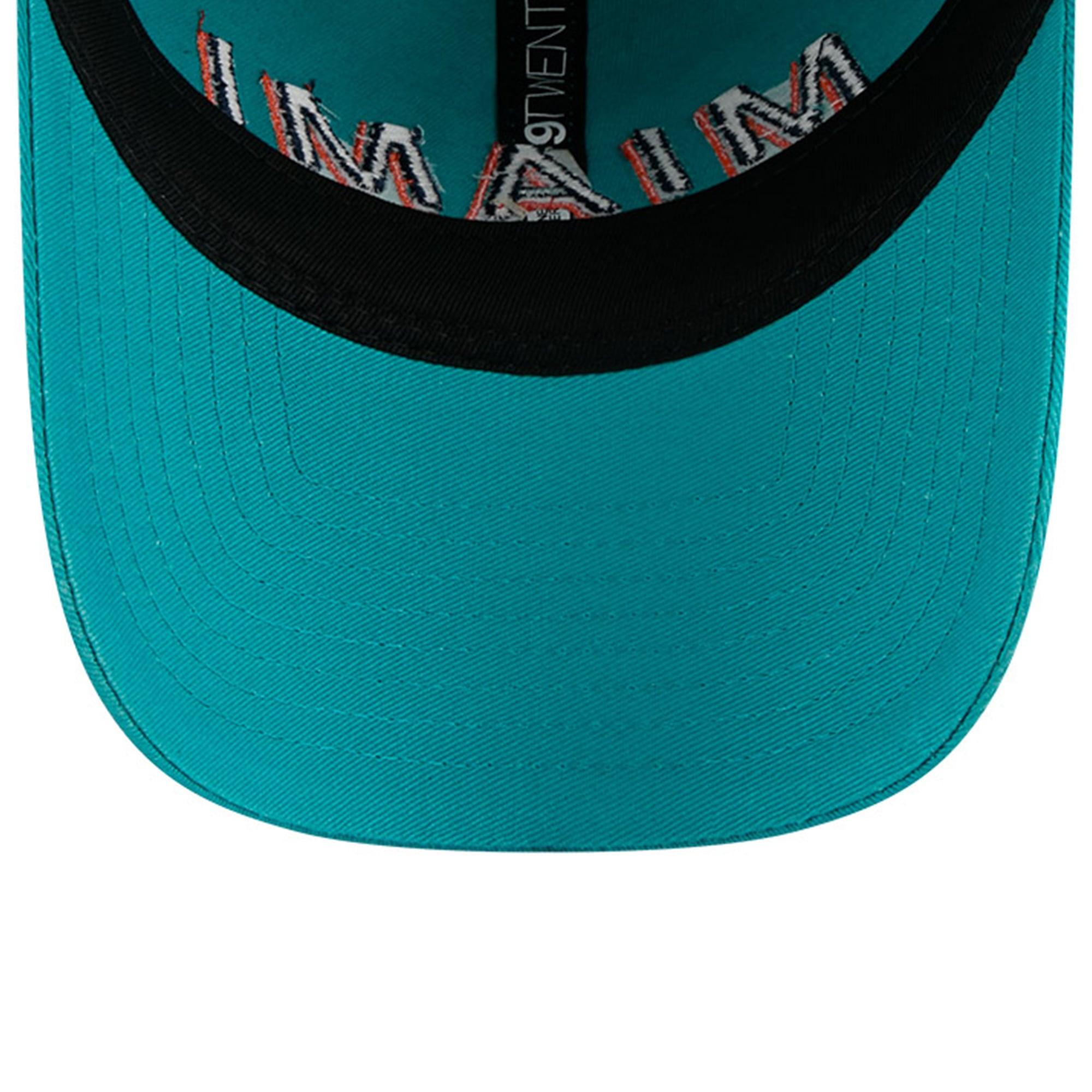 Men's New Era Aqua Miami Dolphins Rivalries Collection Team 9TWENTY Adjustable Hat
