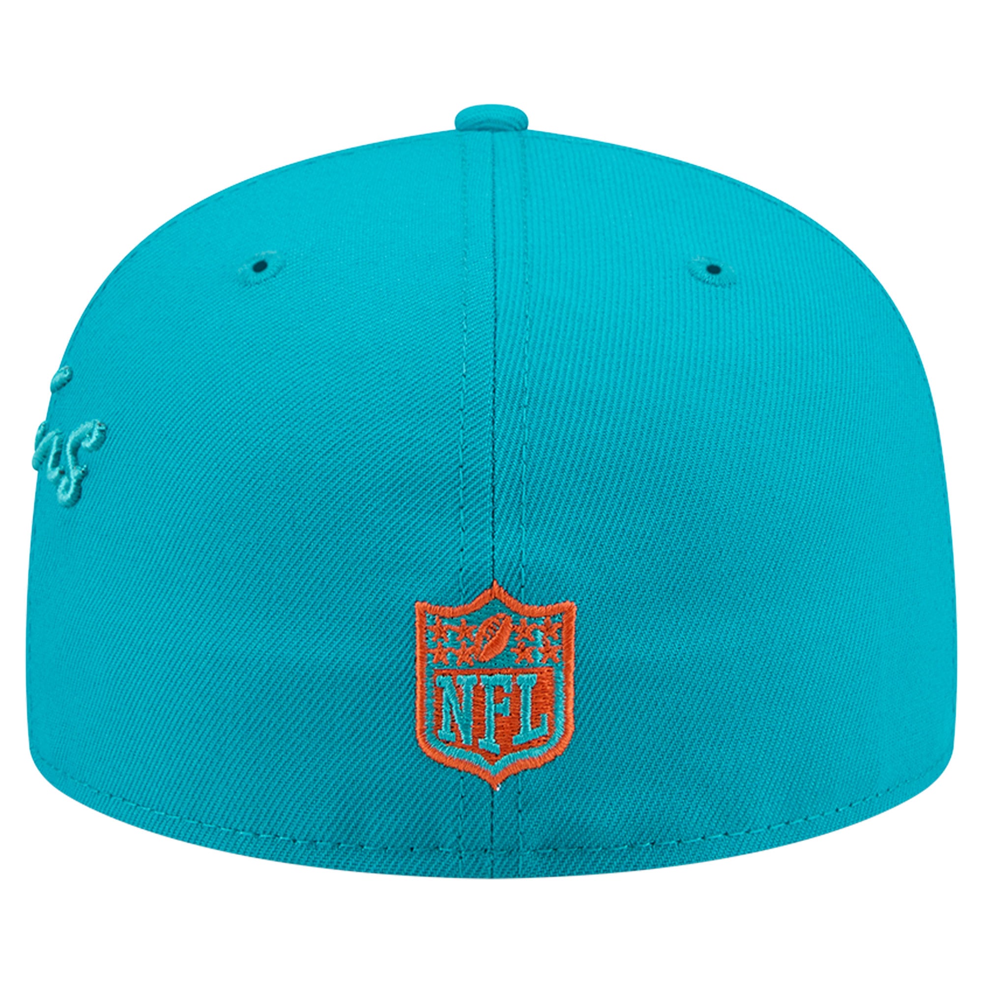 Casquette ajustée New Era Aqua Miami Dolphins 59FIFTY pour homme