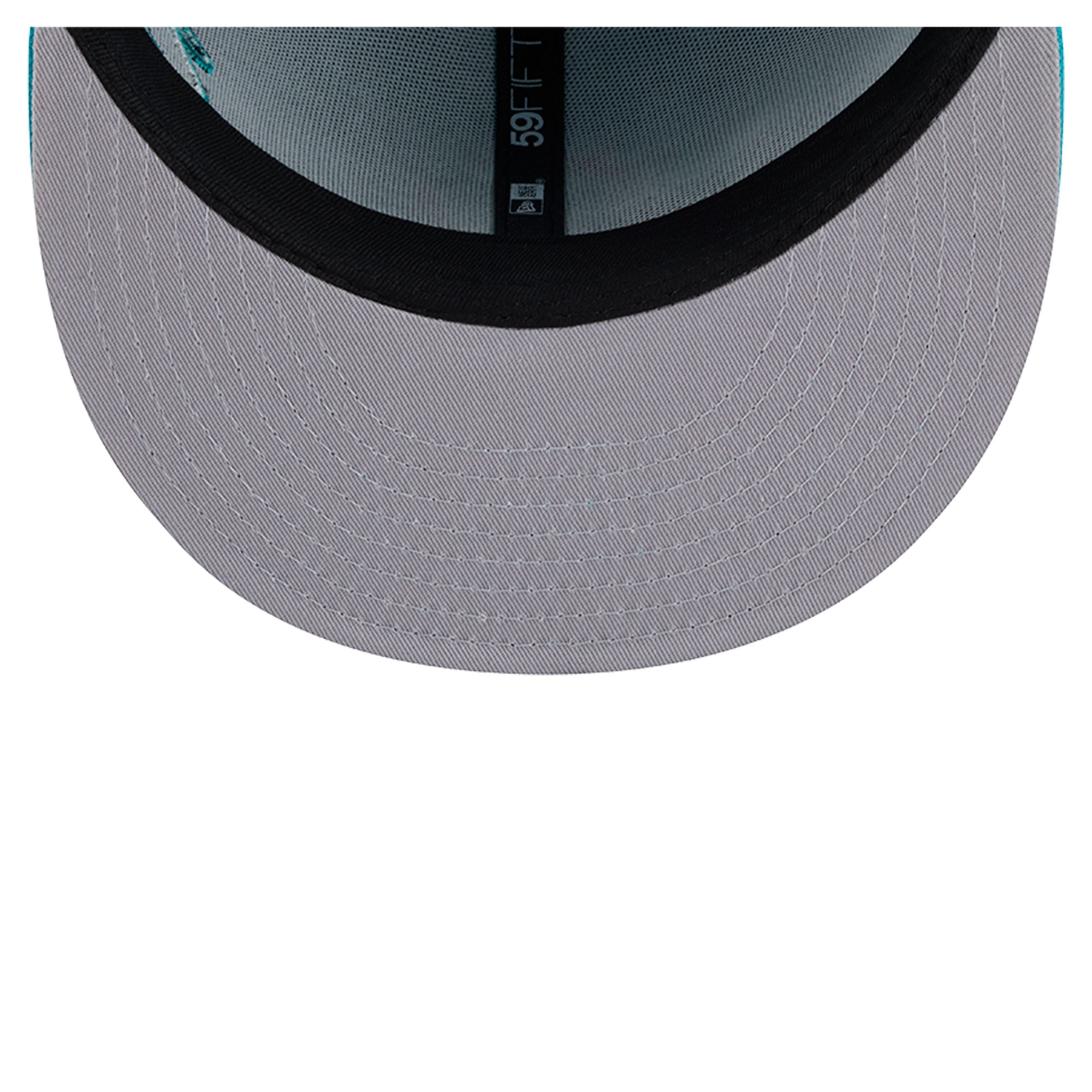 Casquette ajustée New Era Aqua Miami Dolphins 59FIFTY pour homme