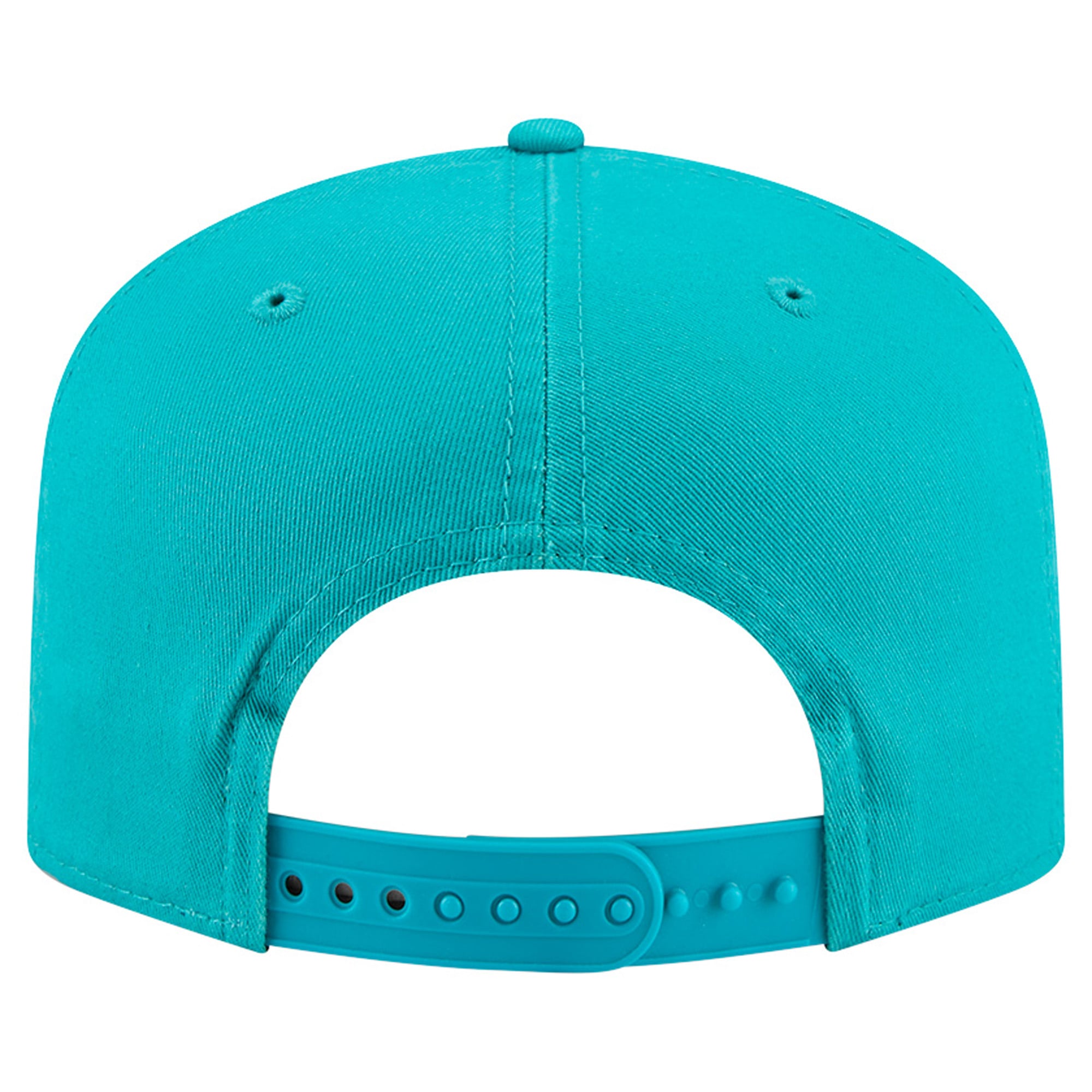 Men's New Era Aqua Miami Dolphins Stacked 19TWENTY Adjustable Hat