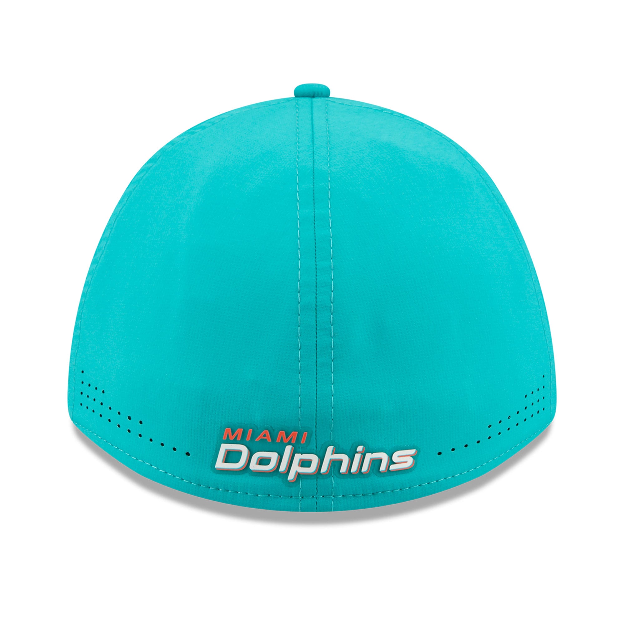 Casquette New Era Aqua Miami Dolphins Tonal 39THIRTY A-Frame Flex pour homme