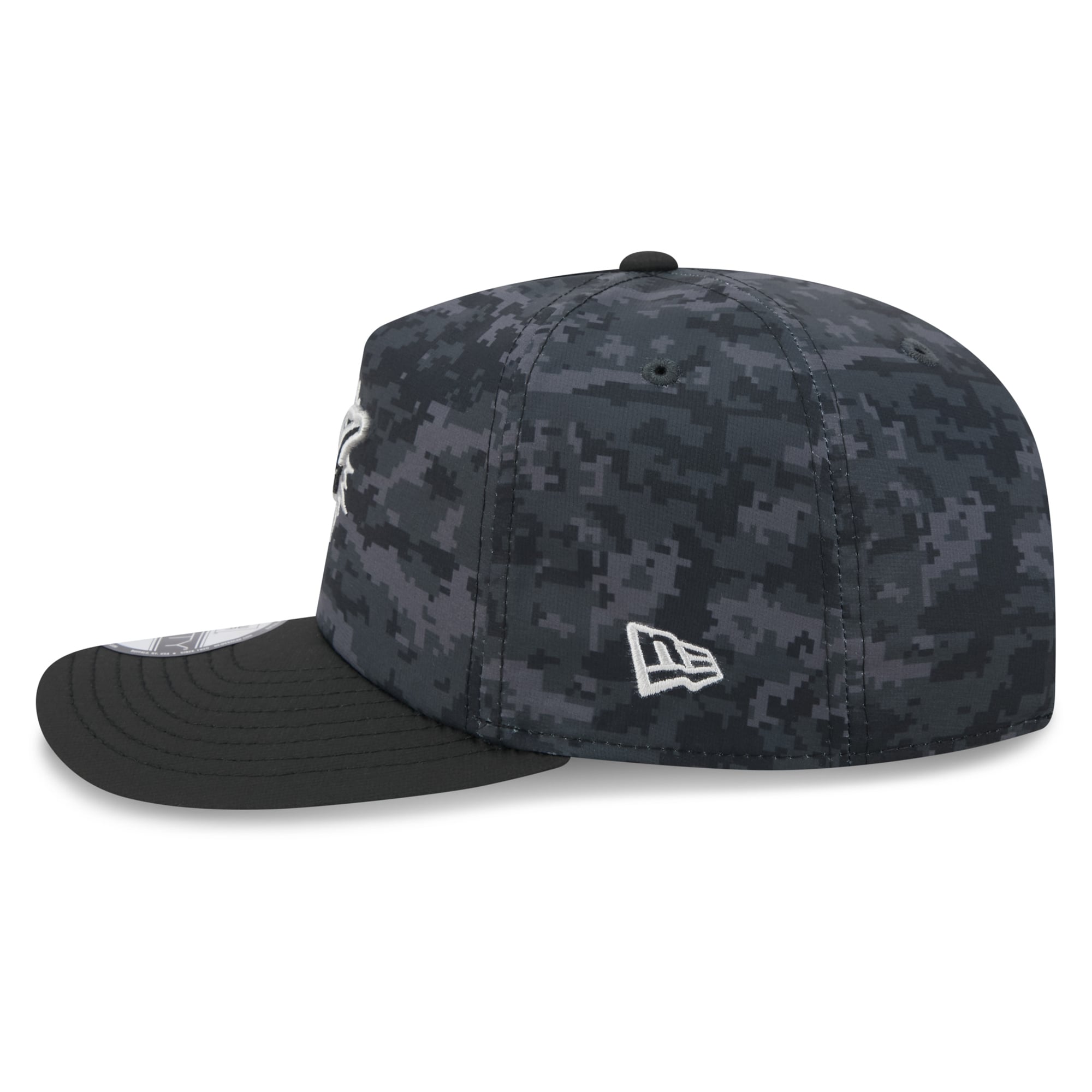 Casquette ajustable New Era noire Miami Dolphins 2026 Salute To Service 19TWENTY pour homme