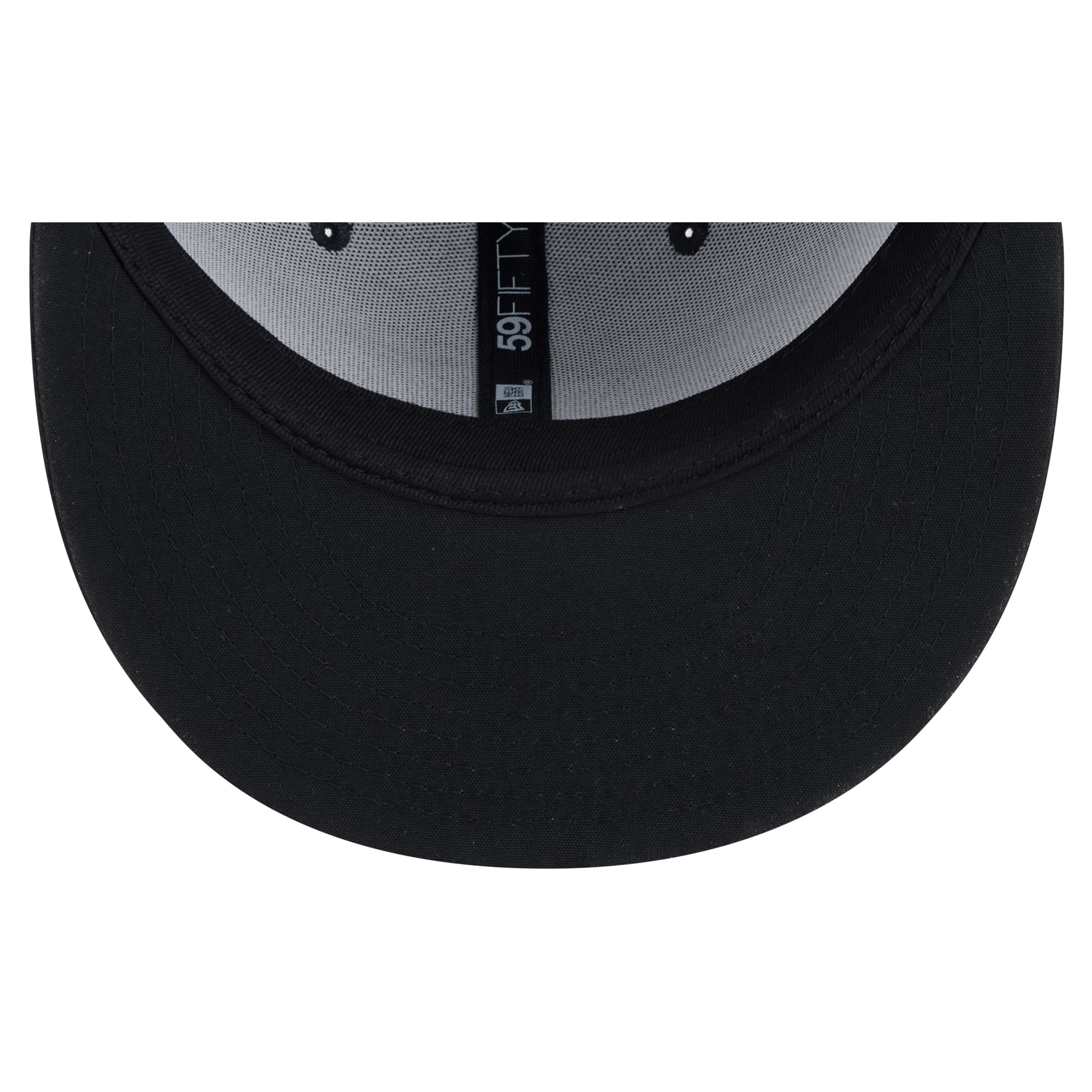 Casquette ajustée New Era 59FIFTY noire pour homme, Miami Dolphins 2026 Salute To Service