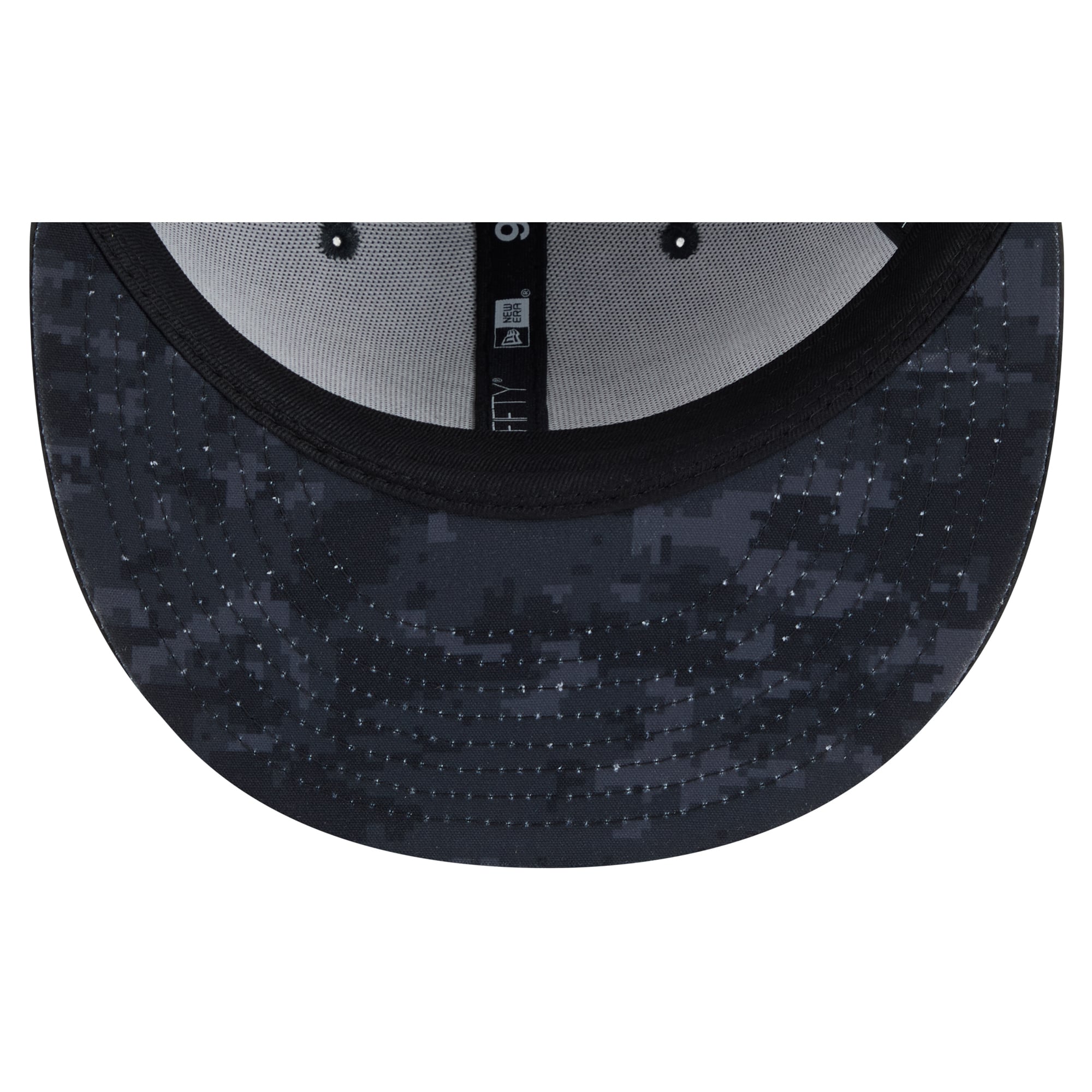 Casquette snapback New Era 9FIFTY noire pour homme, Miami Dolphins 2026 Salute To Service