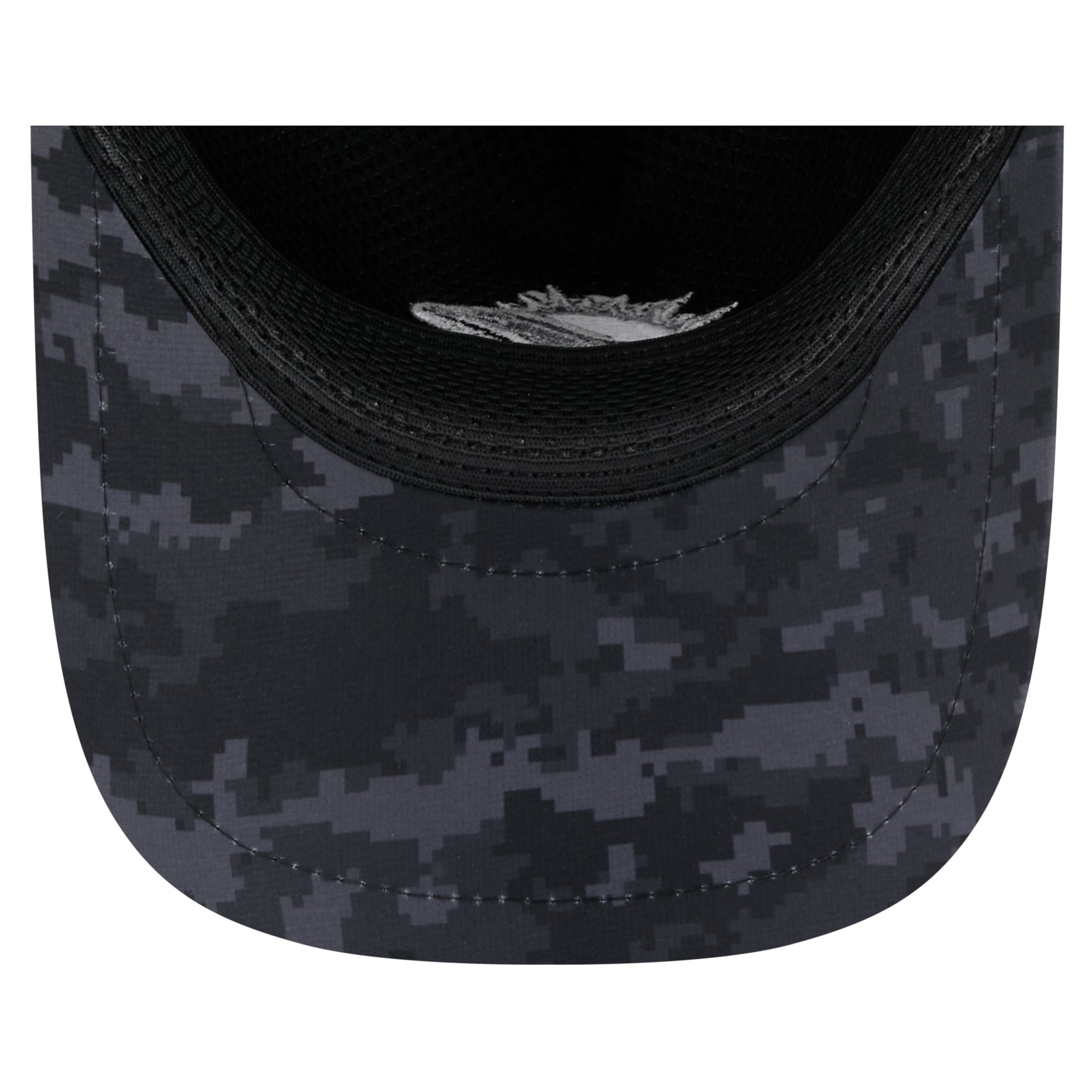 Casquette trucker ajustable New Era Apex 9FORTY noire Miami Dolphins 2026 Salute To Service pour homme
