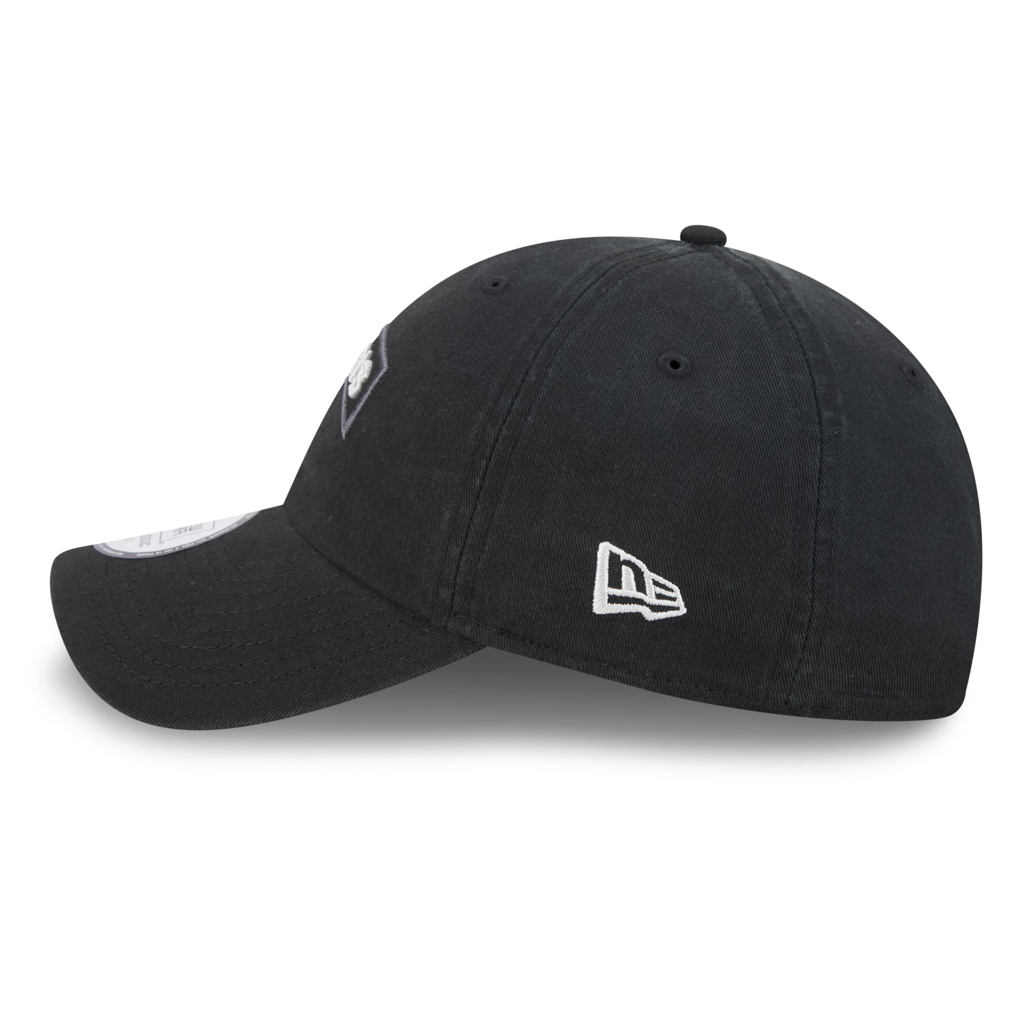Casquette New Era noire pour homme Miami Dolphins 2026 Salute To Service, style classique décontracté et ajustable
