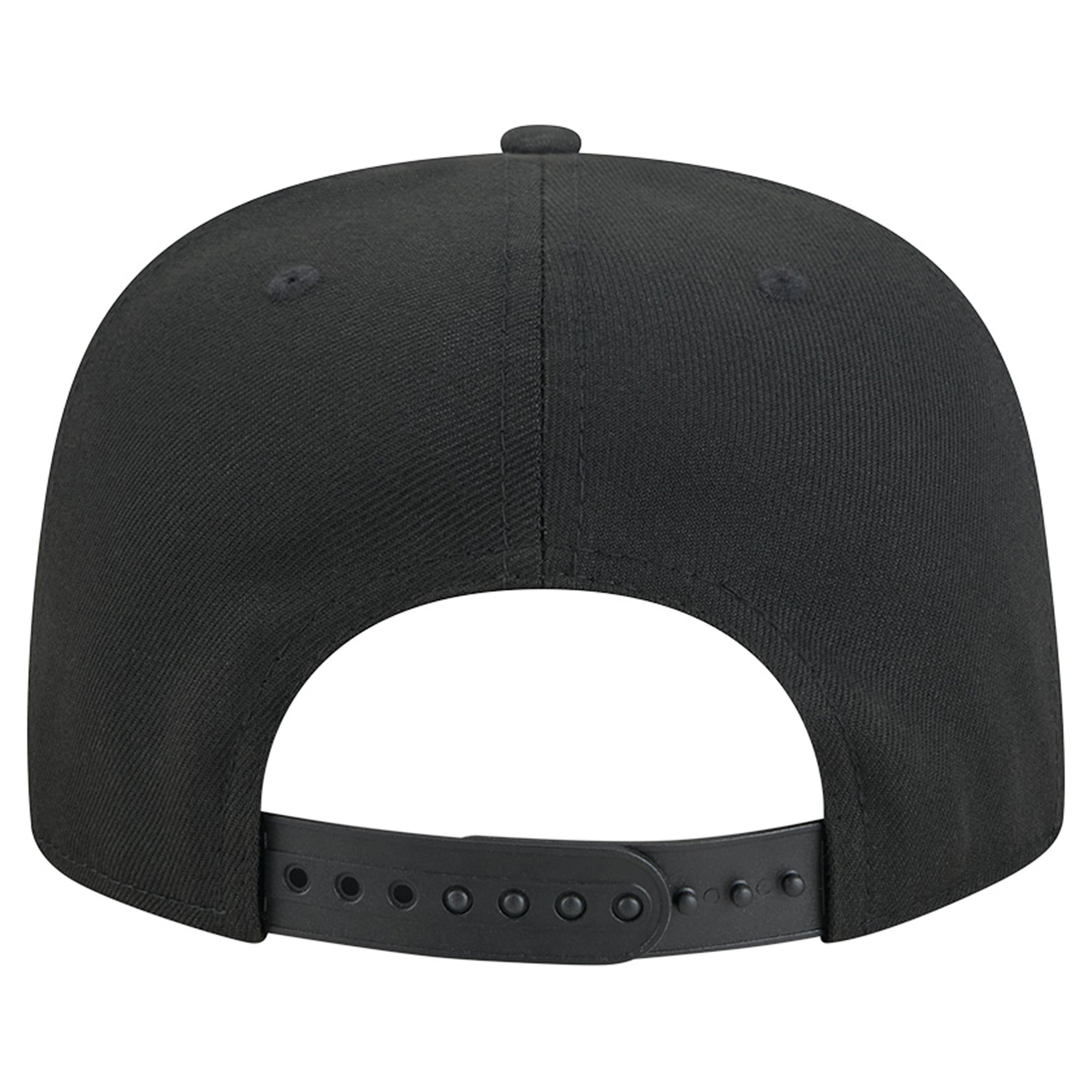 Men's New Era Black Miami Dolphins Bolt A-Frame 9FIFTY Snapback Hat