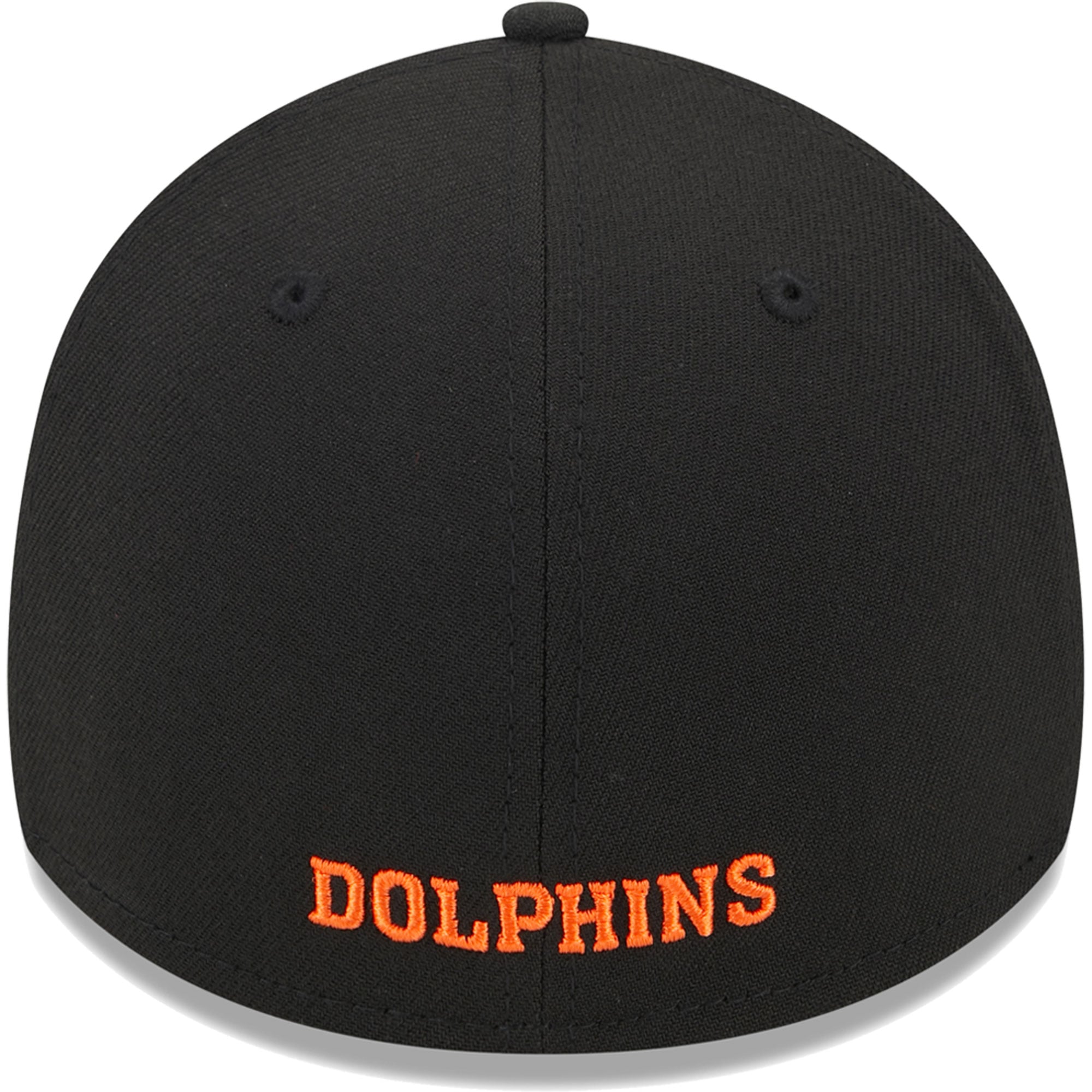 Casquette Flex New Era Miami Dolphins Throwback Main 39THIRTY noire pour homme